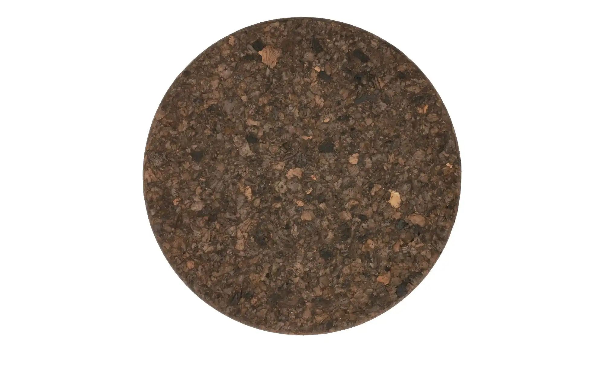 KHG Kork-Untersetzer   ¦ braun ¦ Maße (cm): H: 1  Ø: 17 Küchenzubehör & Hel günstig online kaufen