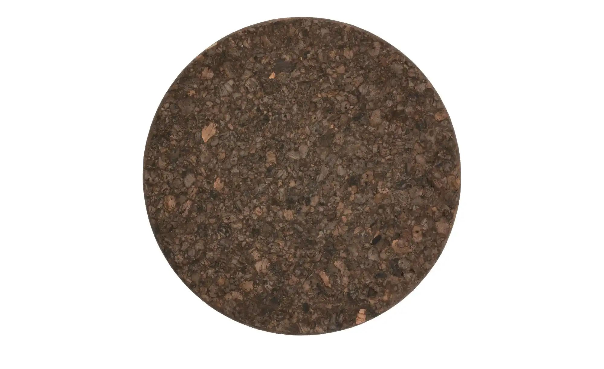 KHG Kork Untersetzer   ¦ braun ¦ Maße (cm): H: 1  Ø: 20 Küchenzubehör & Hel günstig online kaufen