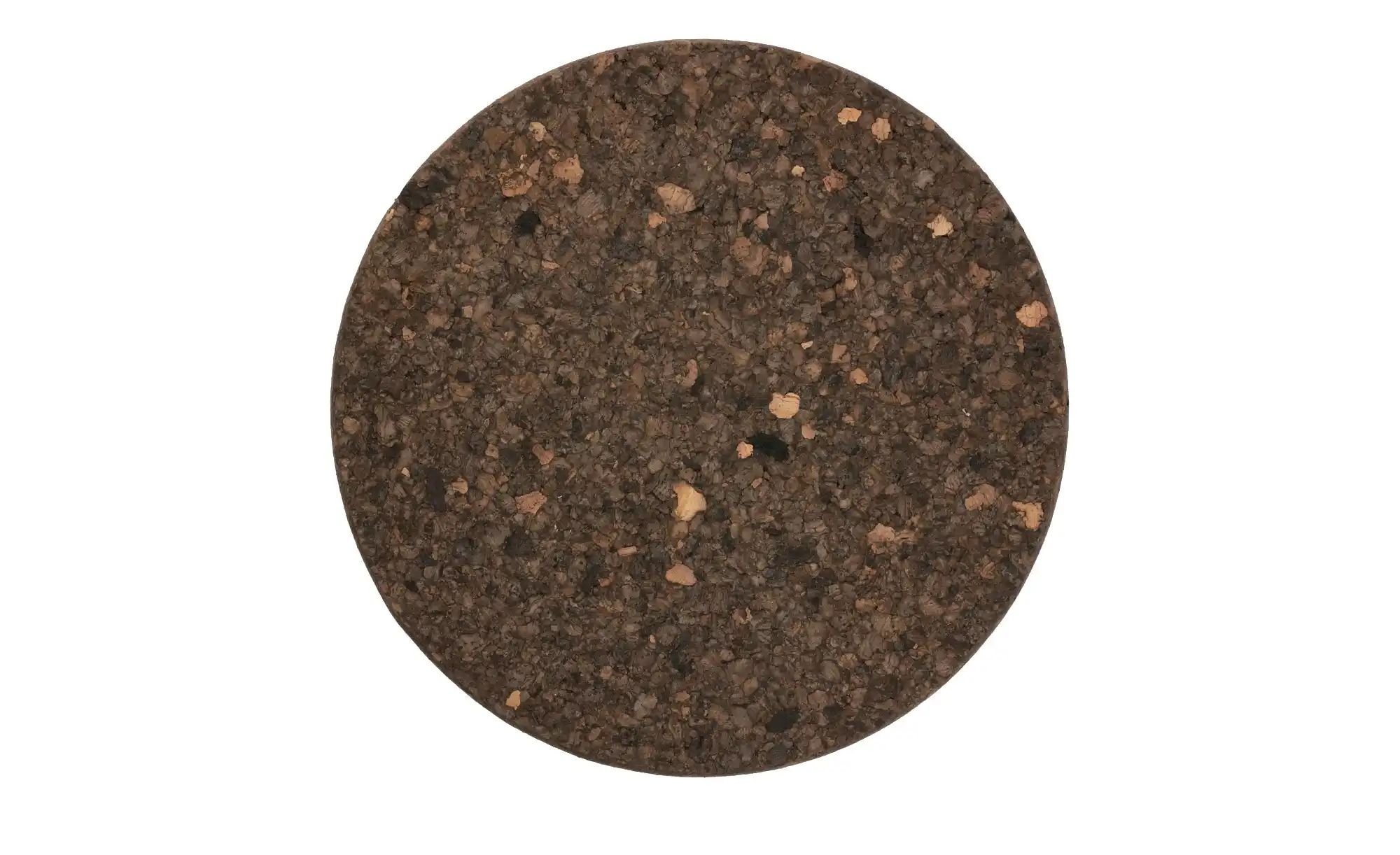 KHG Kork-Untersetzer   ¦ braun ¦ Maße (cm): H: 1  Ø: 25 Küchenzubehör & Hel günstig online kaufen