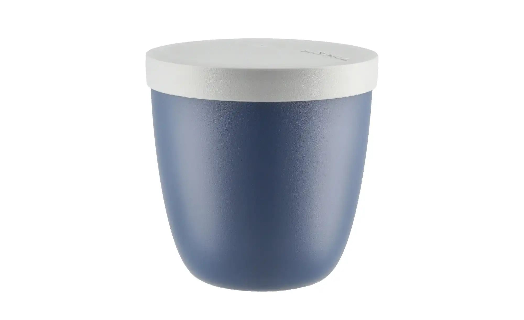 Mepal Snackpot "To Go"  Ellipse ¦ blau ¦ Kunststoff ¦ Maße (cm): H: 10,8  Ø günstig online kaufen