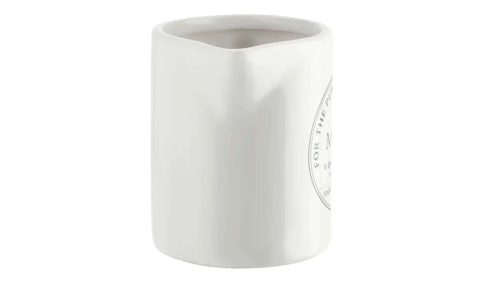 KHG Milchkännchen   ¦ weiß ¦ Maße (cm): H: 8,3  Ø: 6.7 Geschirr > Einzelges günstig online kaufen