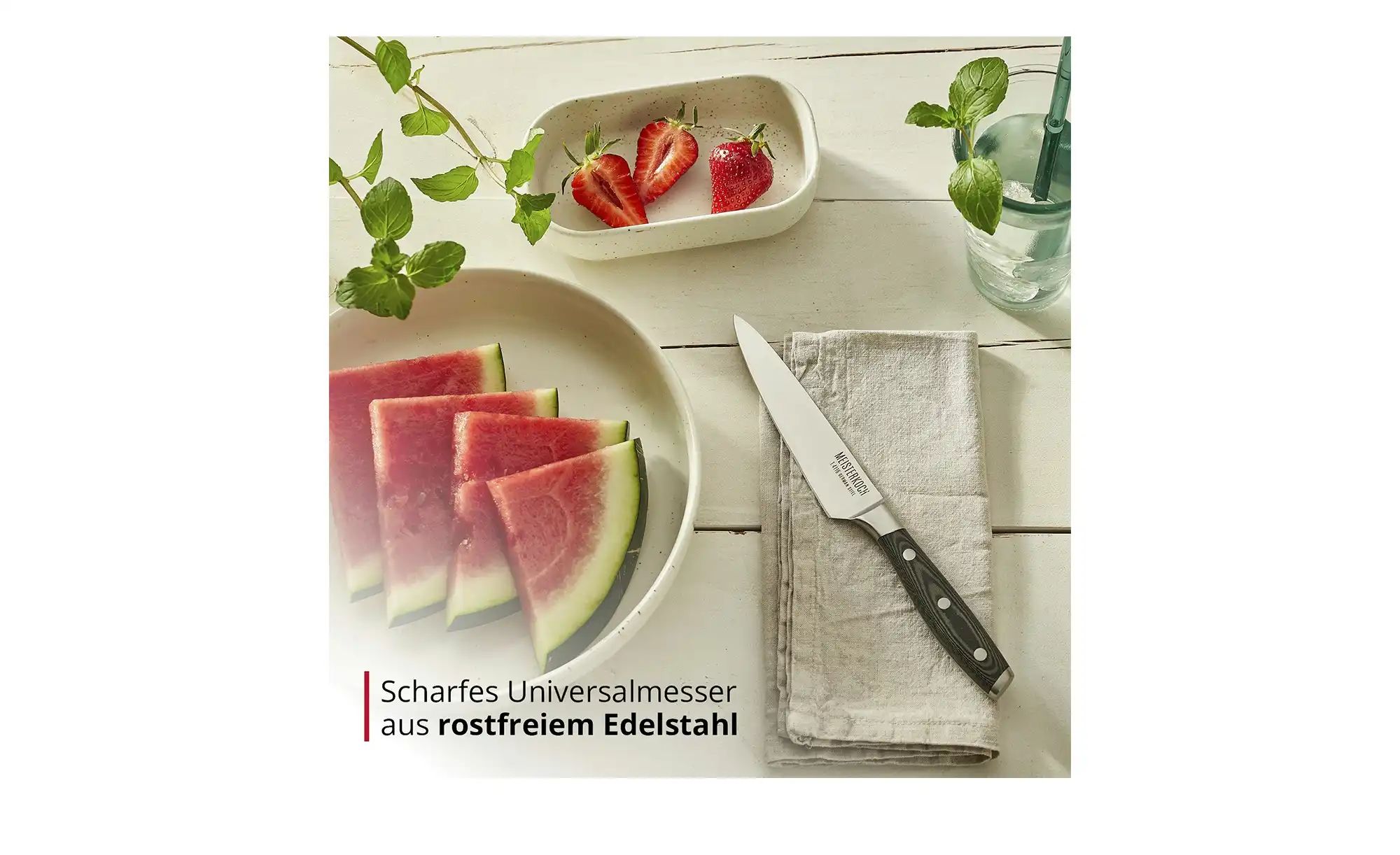 Meisterkoch Universalmesser 12 5 cm  PRIMUS ¦ silber Besteck > Küchenmesser günstig online kaufen