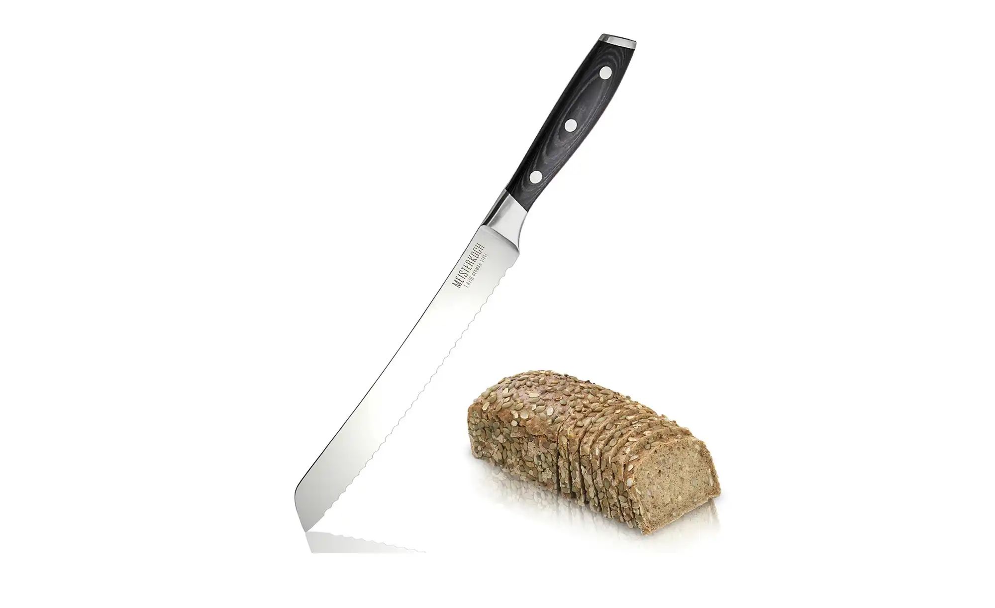 Meisterkoch Brotmesser 20 cm  PRIMUS ¦ silber Besteck > Küchenmesser > Küch günstig online kaufen