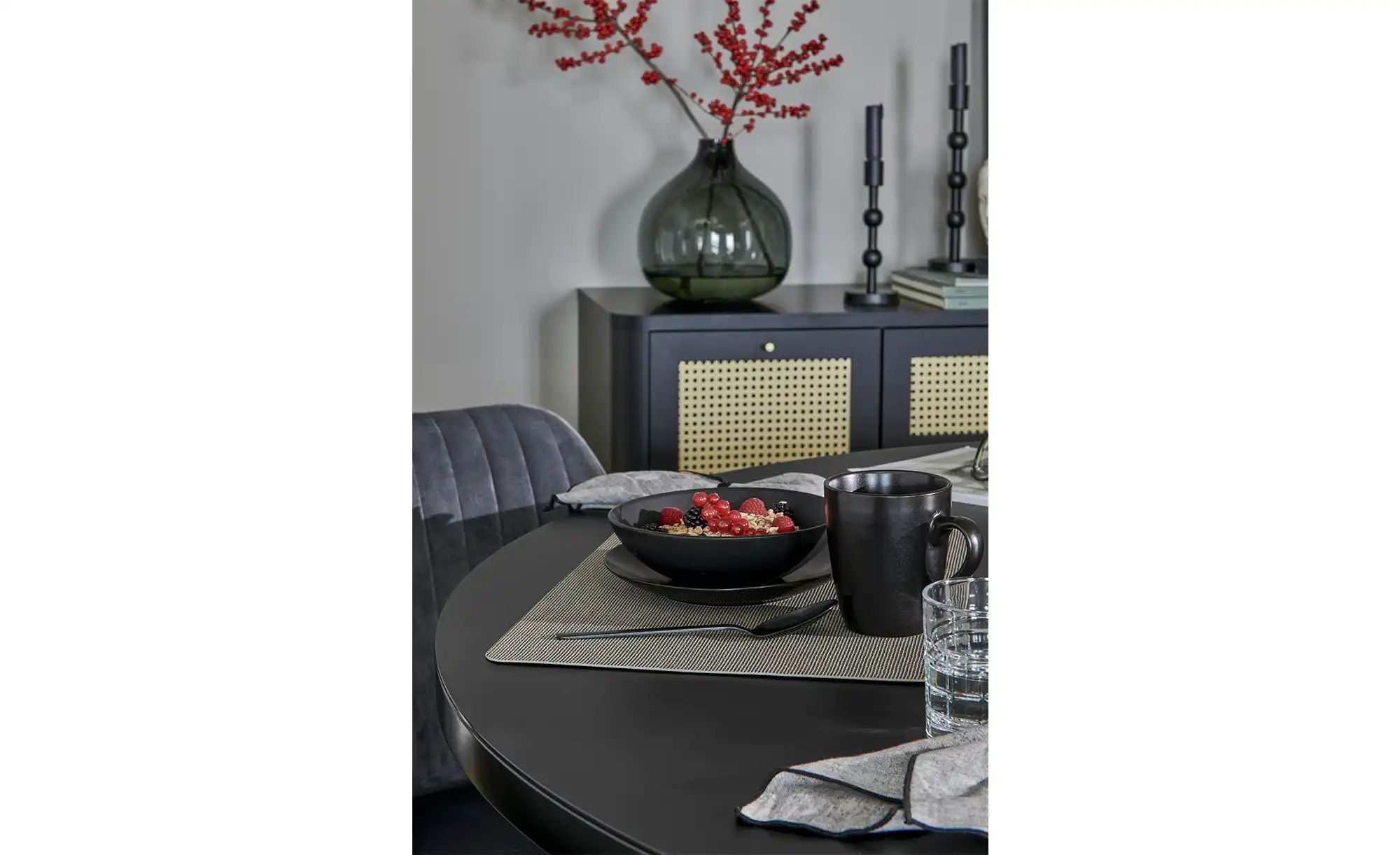 Peill+Putzler Besteck  16-teilig  Argento ¦ schwarz ¦ Edelstahl Besteck > B günstig online kaufen