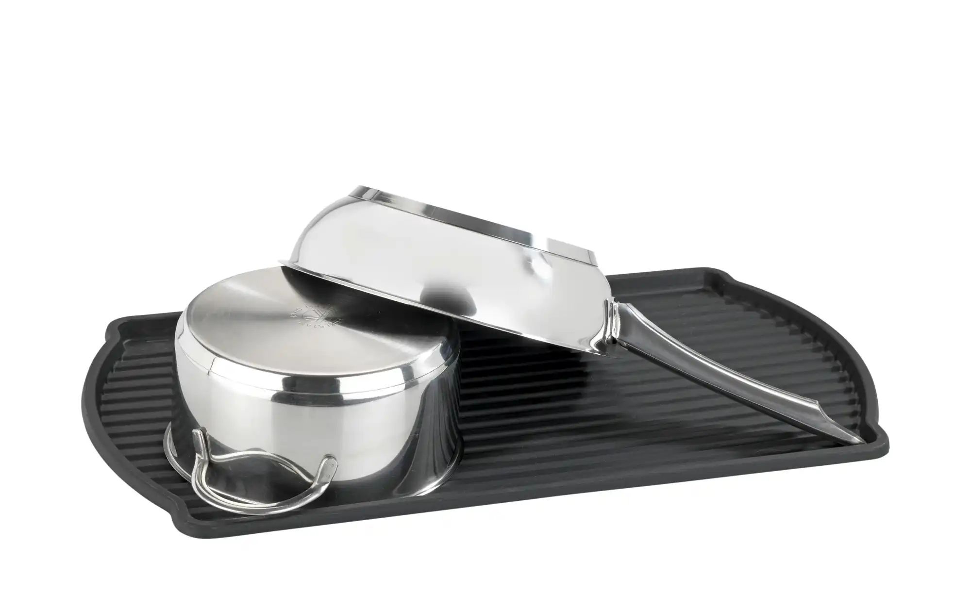 Thumbnail - Geschirrabtropfer Basic ¦ schwarz ¦ Maße (cm): B: 47,5 H: 11 Küchenzubehör & Helfer > Besteckkästen & Geschirrabtropfer...