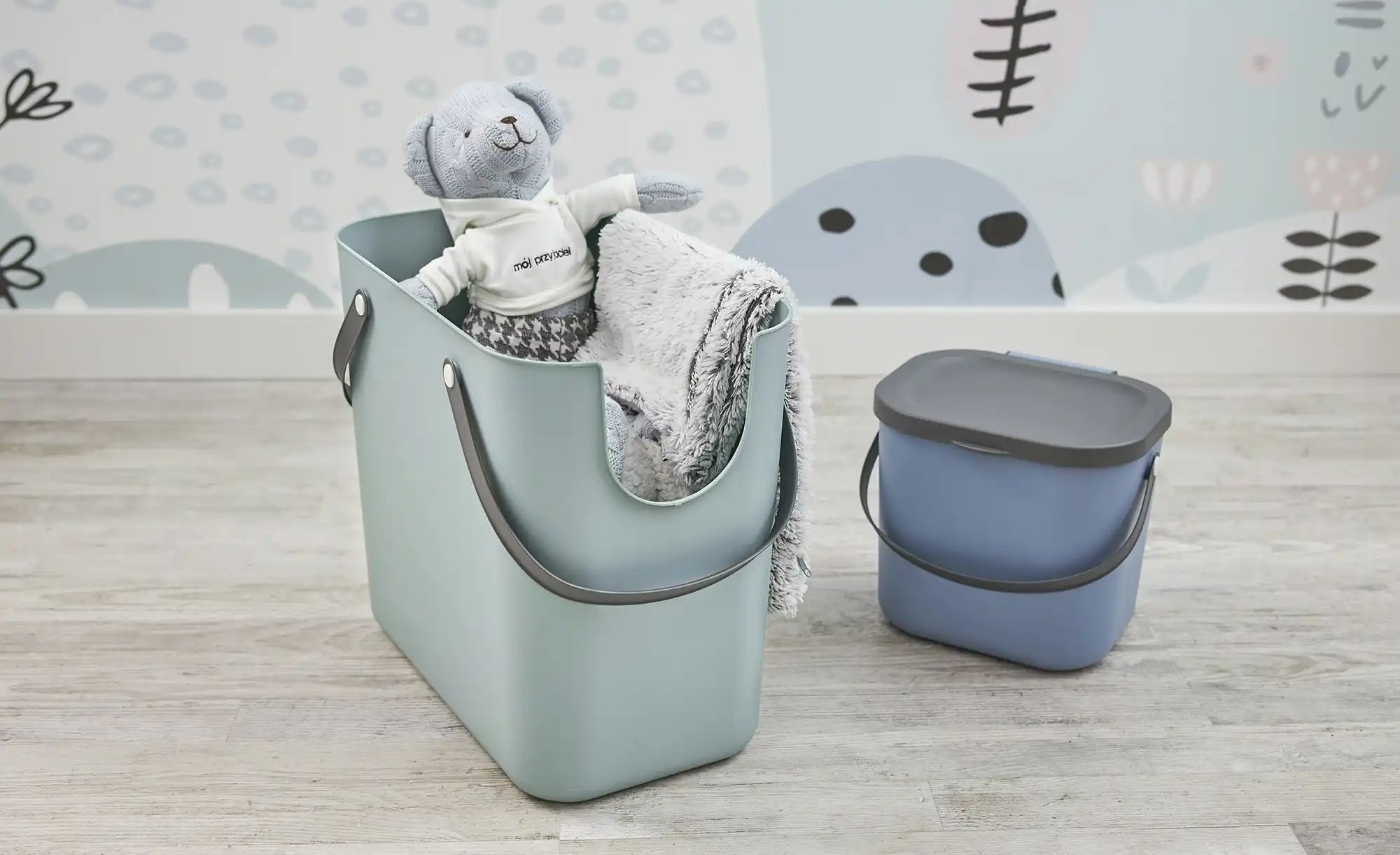 Rotho Müllsystem  Albula ¦ braun ¦ Kunststoff ¦ Maße (cm): B: 39,8 H: 35,8 günstig online kaufen