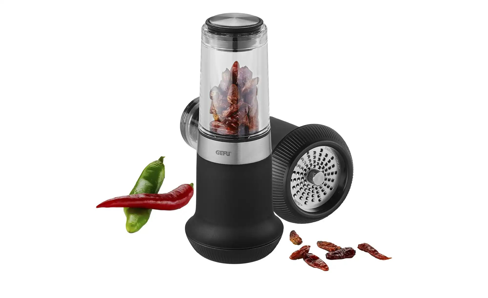 Gefu Chillischneider X-Plosion®   ¦ schwarz ¦ Edelstahl,Kunststoff ¦ Maße ( günstig online kaufen