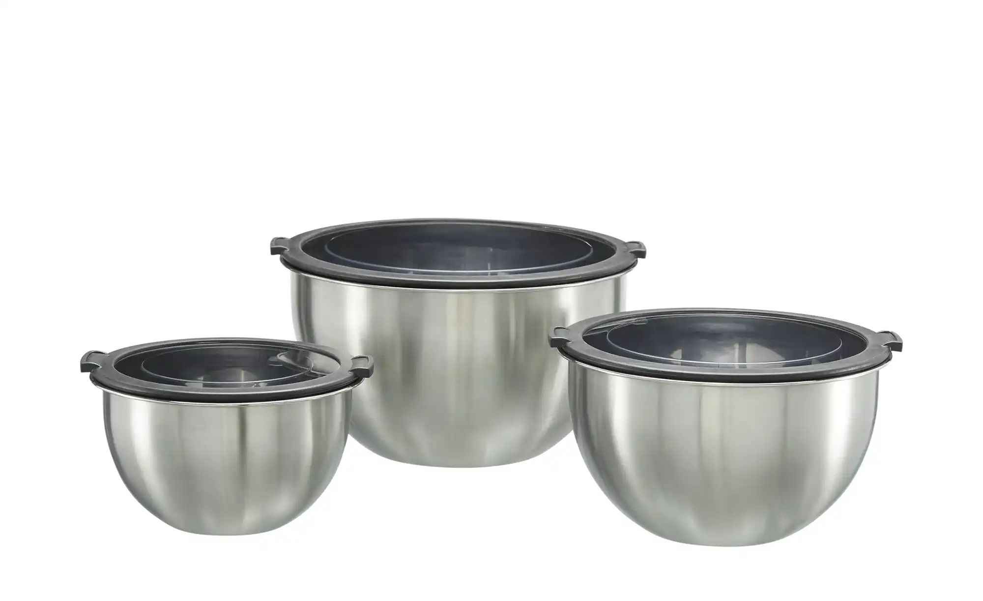 Gefu Schüsselset  MONDI ¦ silber ¦ Edelstahl,Kunststoff ¦ Maße (cm): B: 27 günstig online kaufen