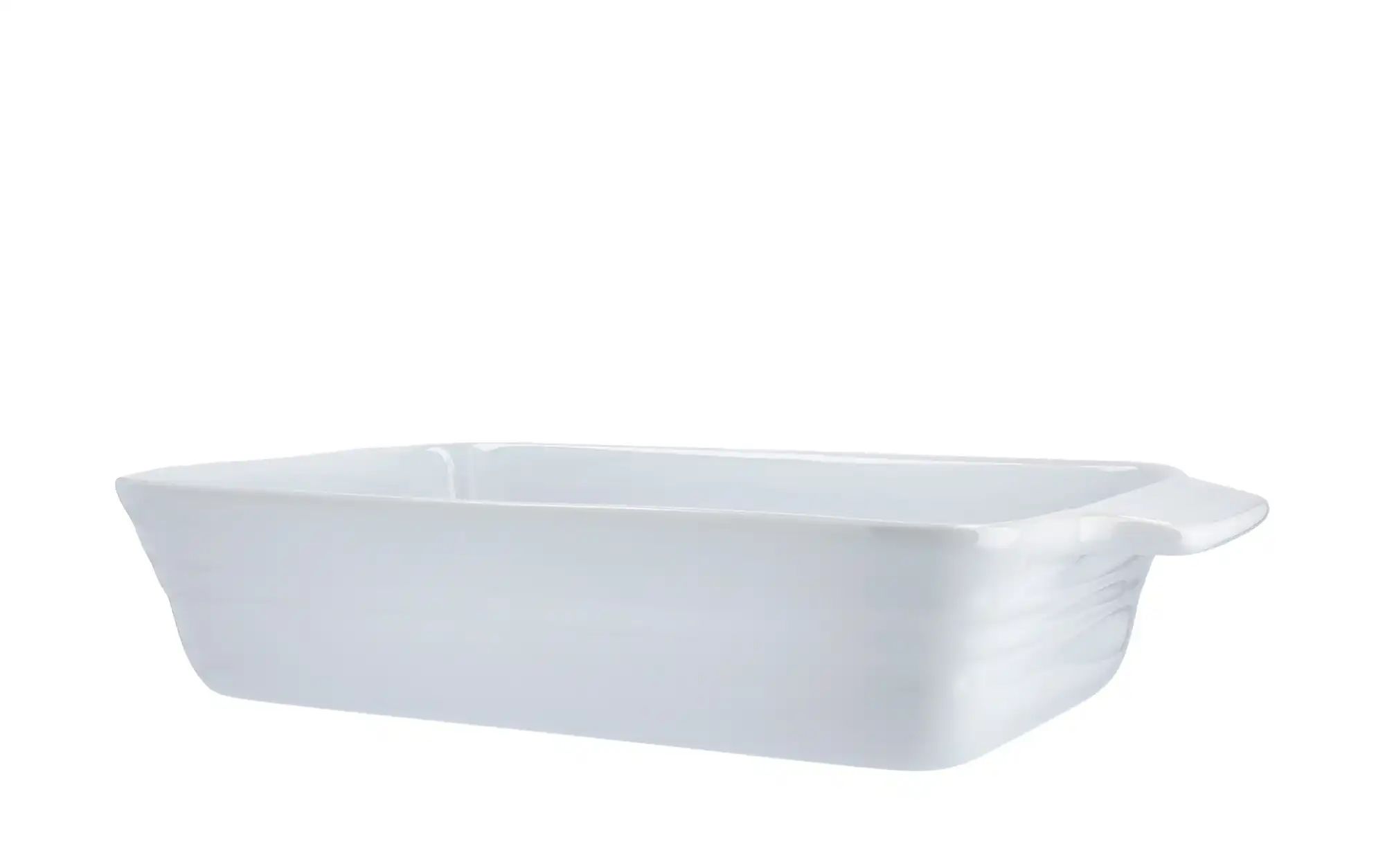 KHG Auflaufform   ¦ weiß ¦ Steinzeug/Steingut ¦ Maße (cm): B: 19,5 H: 6,5 K günstig online kaufen