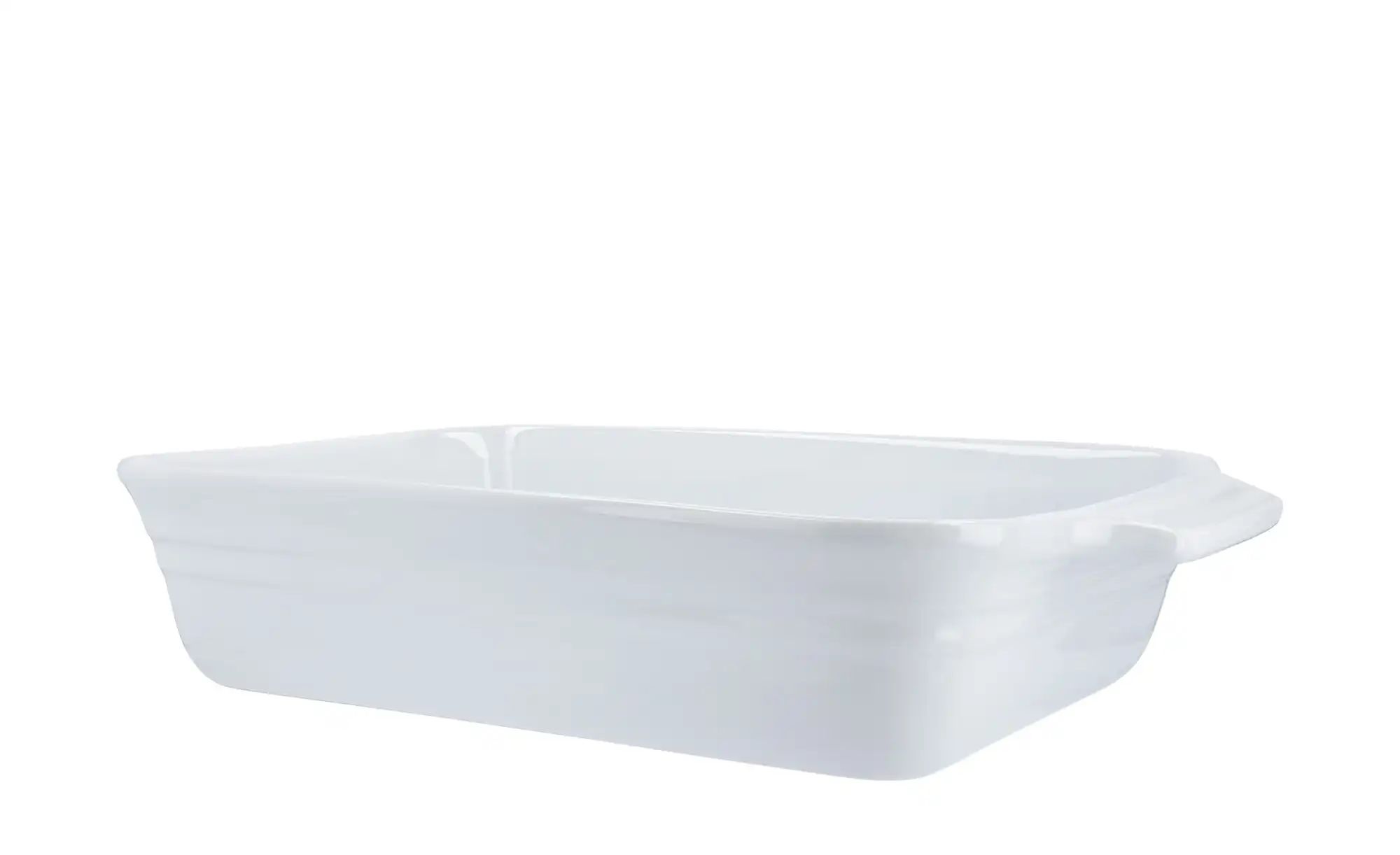 KHG Auflaufform   ¦ weiß ¦ Steinzeug/Steingut ¦ Maße (cm): B: 23 H: 8 Küche günstig online kaufen