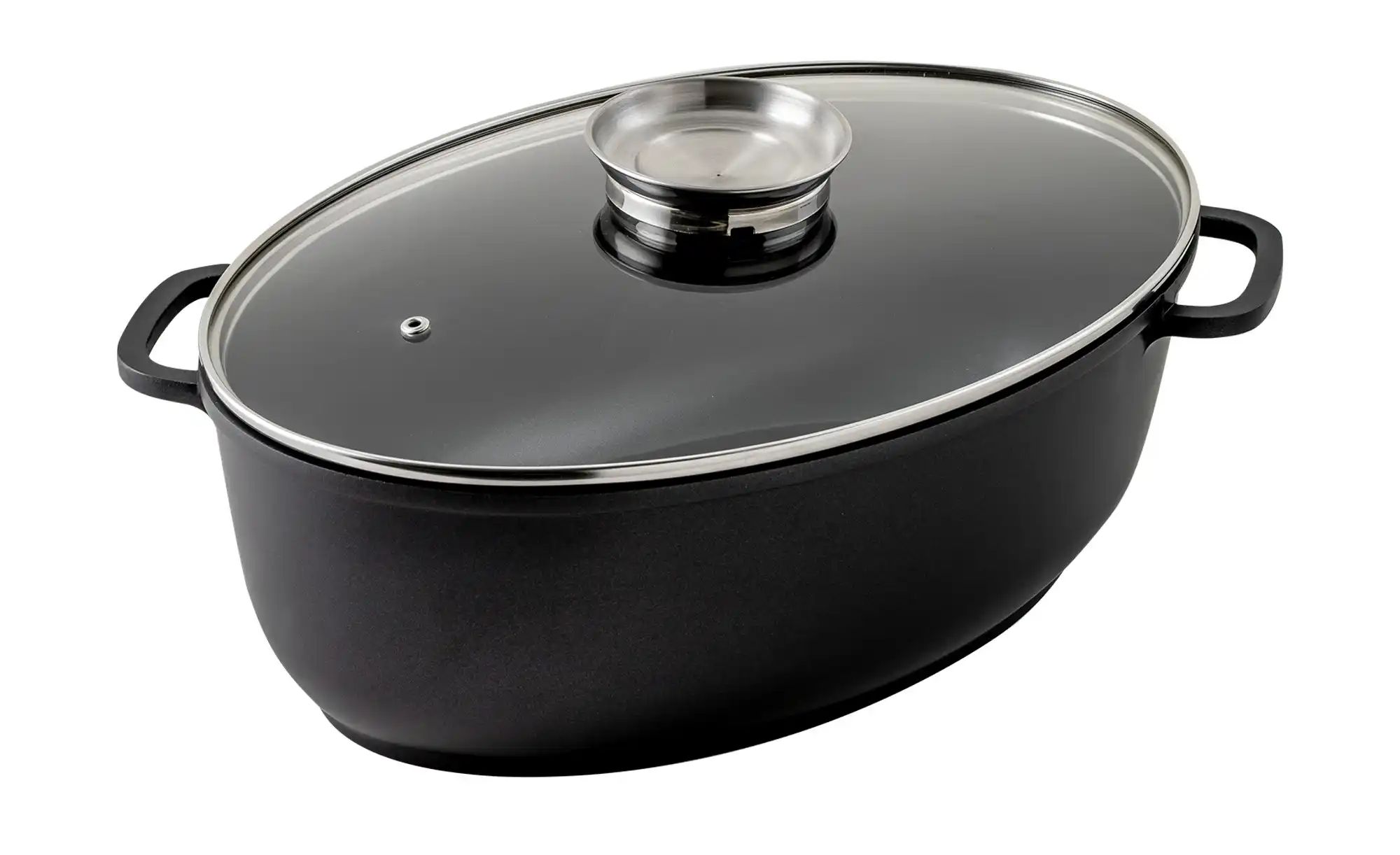 KHG Aromabräter aus Aluguss   ¦ schwarz ¦ Aluminium-Guss ¦ Maße (cm): B: 26 günstig online kaufen