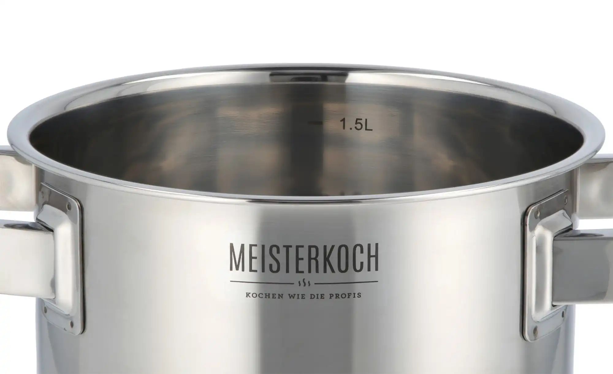 Thumbnail - Meisterkoch Topfset 3-teilig TRIBUS ¦ silber ¦ Edelstahl Töpfe & Pfannen & Zubehör > Topf und Pfannen-Sets - Höffner