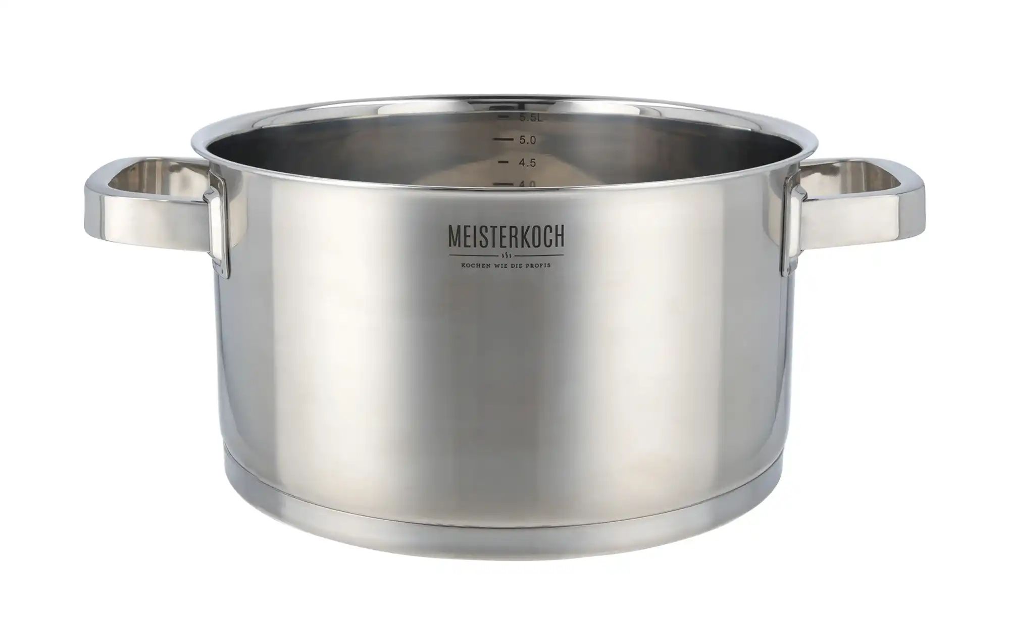 Thumbnail - Meisterkoch Topfset 3-teilig TRIBUS ¦ silber ¦ Edelstahl Töpfe & Pfannen & Zubehör > Topf und Pfannen-Sets - Höffner