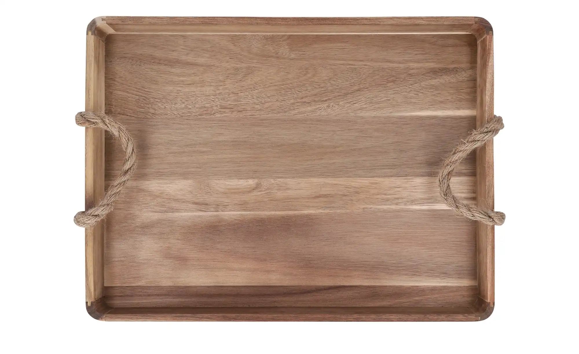 KHG Tablett Akazie   ¦ holzfarben ¦ Maße (cm): B: 30 H: 5 Küchenzubehör & H günstig online kaufen