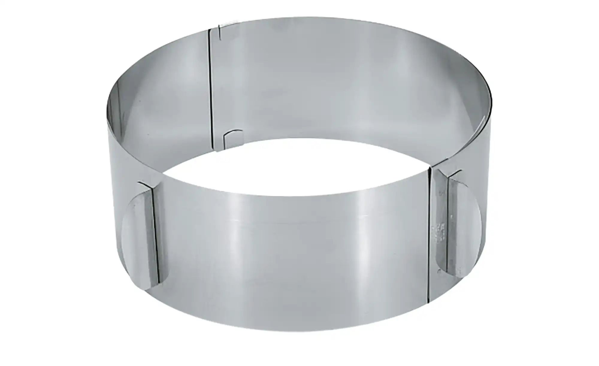 Gefu Tortenring TONDO ¦ silber ¦ Edelstahl ¦ Maße (cm): H: 8,5 Ø: 16 Back günstig online kaufen