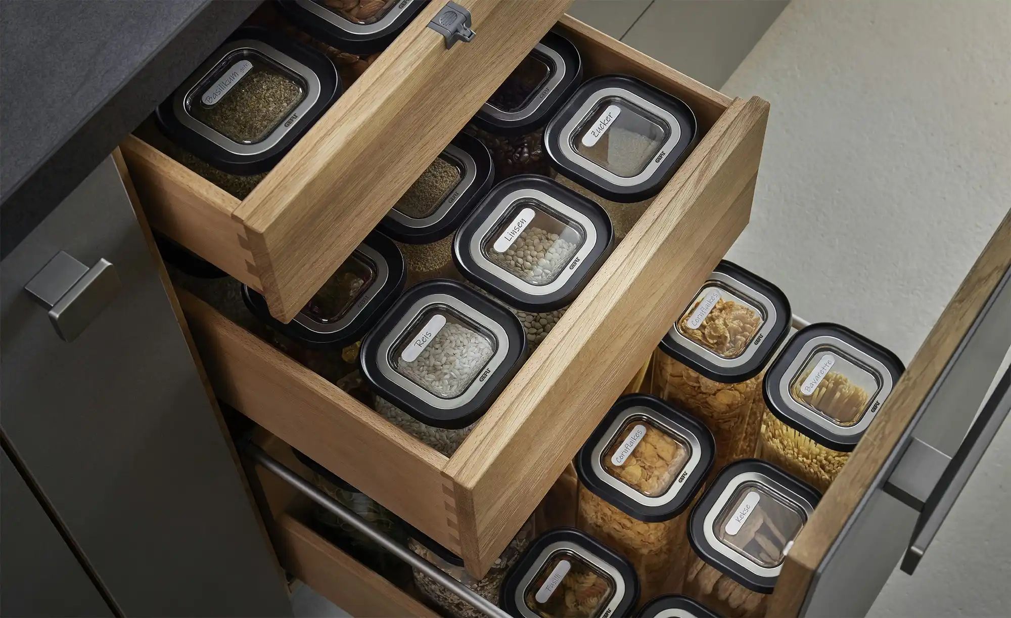 Gefu Vorratsdose  PANTRY ¦ transparent/klar ¦ Kunststoff ¦ Maße (cm): B: 11 günstig online kaufen