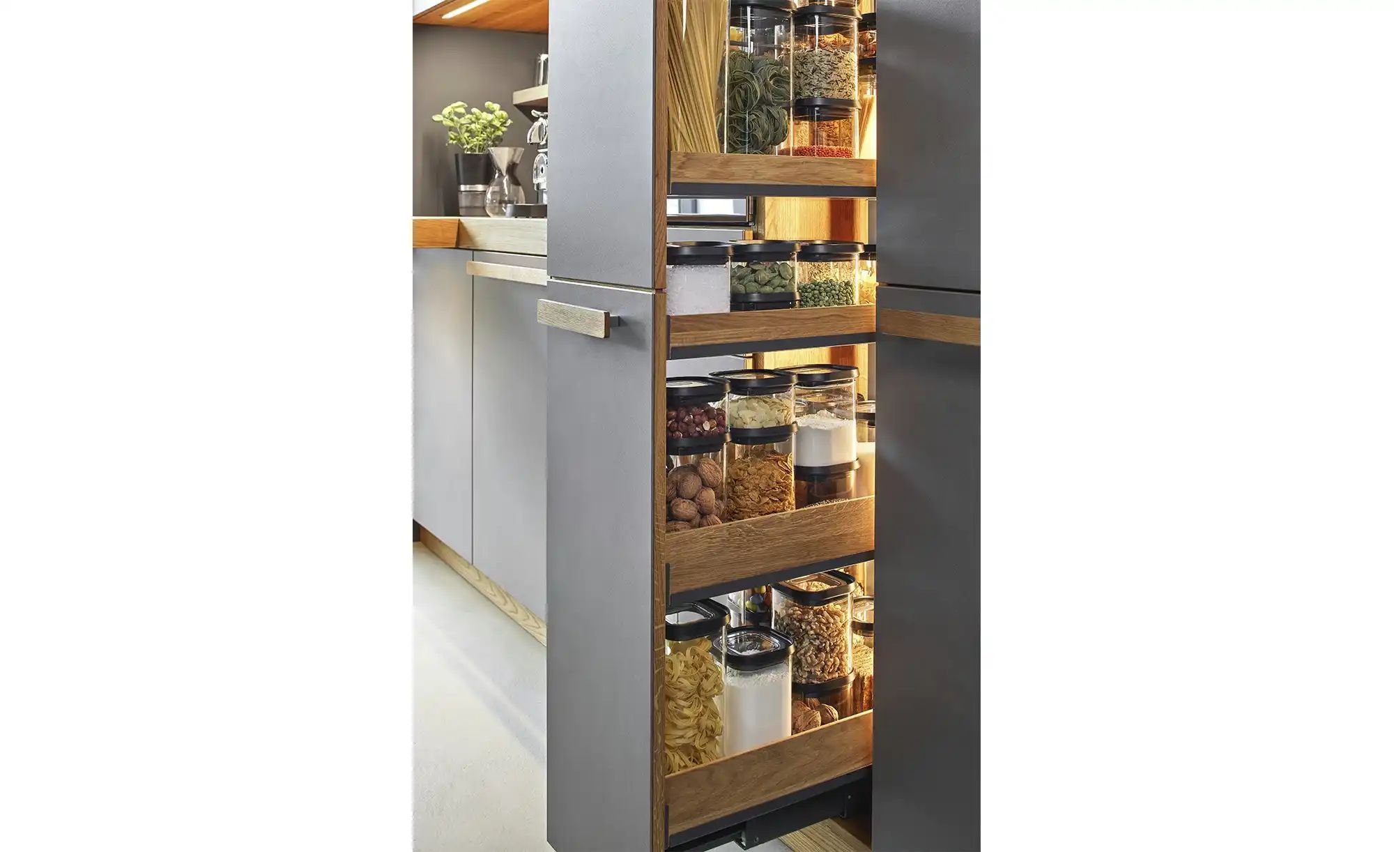 Gefu Vorratsdose  PANTRY ¦ transparent/klar ¦ Kunststoff ¦ Maße (cm): B: 11 günstig online kaufen