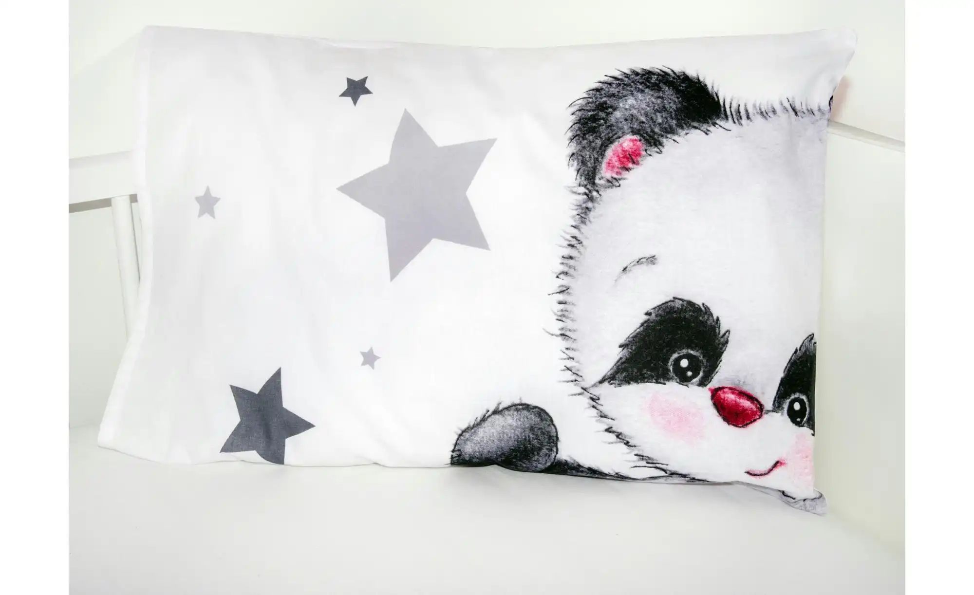 Herding Bettwäsche-Set  Panda Sterne ¦ mehrfarbig ¦ Maße (cm): B: 100 H: 1 günstig online kaufen