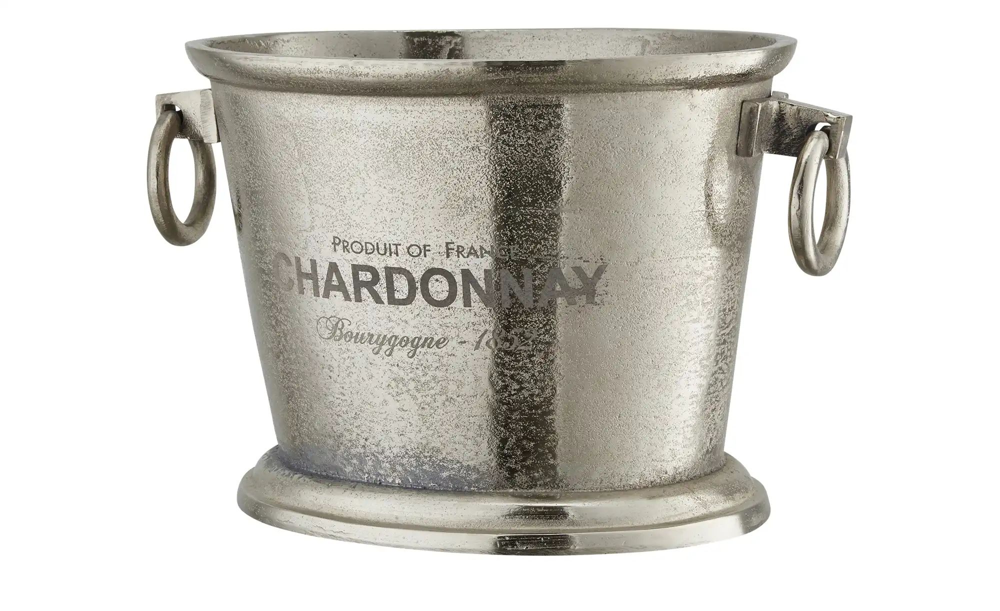 Weinkühler ¦ silber ¦ Aluminium-Guss,Metall ¦ Maße (cm): B: 25,5 H: 25 Gläser > Zubehör Weingenuss - Höffner