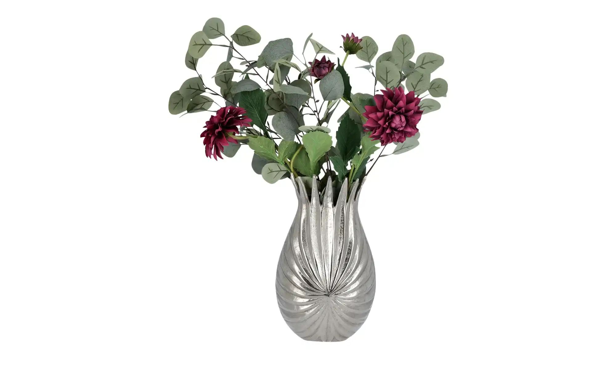 Vase ¦ silber ¦ Metall ¦ Maße (cm): B: 18 Accessoires > Vasen - Höffner günstig online kaufen