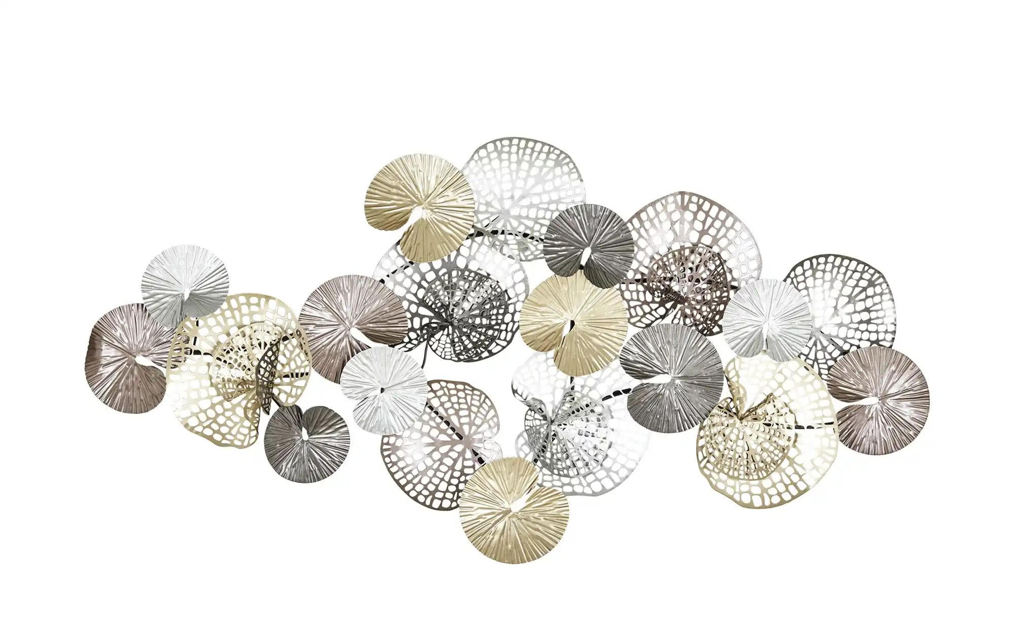 Wanddekoration   ¦ mehrfarbig ¦ Metall ¦ Maße (cm): B: 134 H: 68 T: 8.5 Acc günstig online kaufen