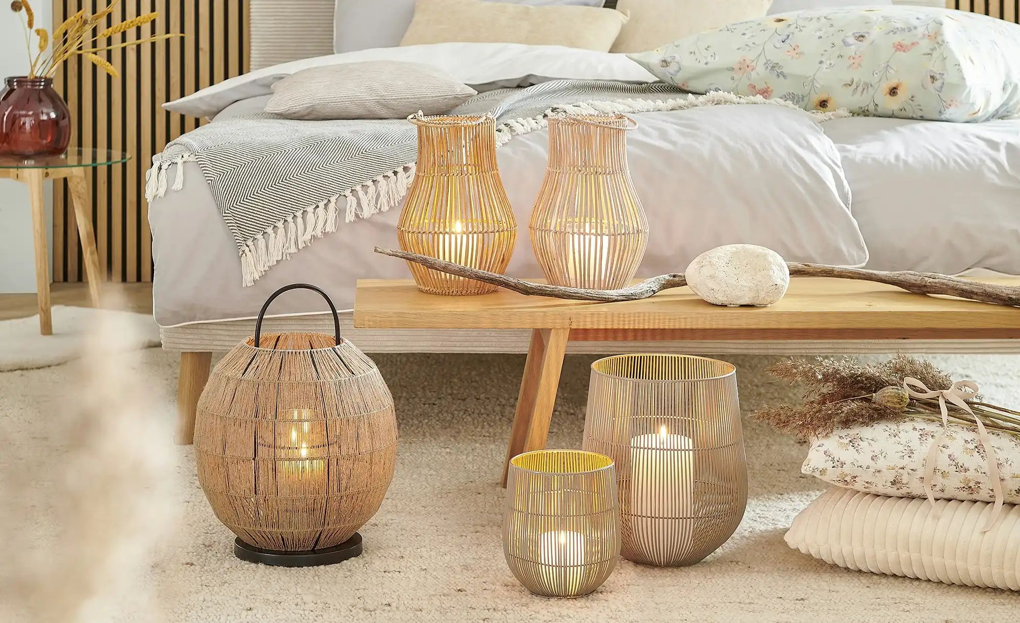 Windlicht   ¦ gold ¦ Metall ¦ Maße (cm): H: 31  Ø: 25 Accessoires > Kerzen günstig online kaufen