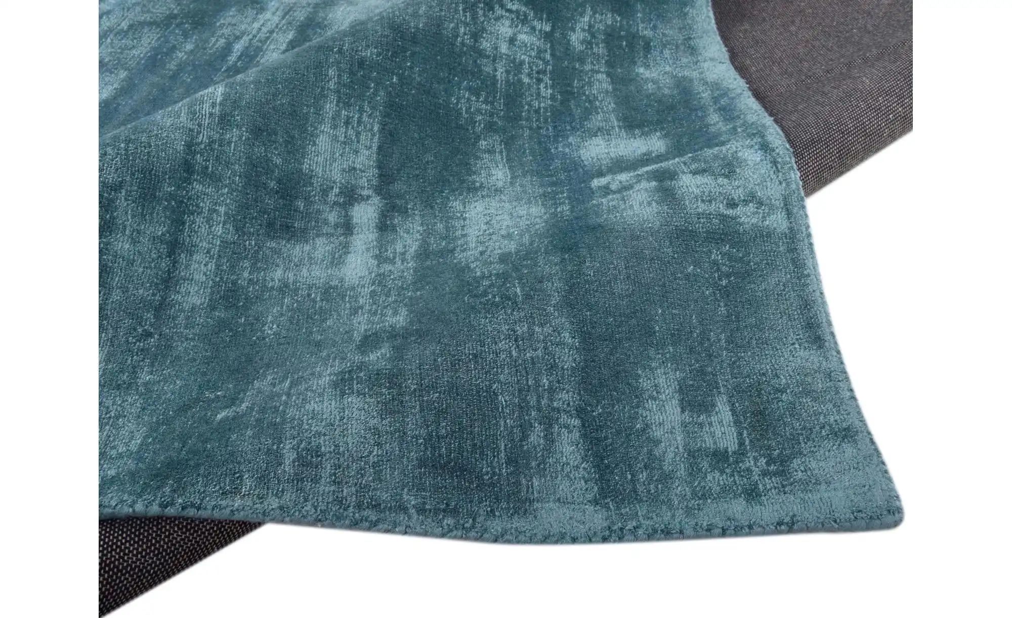 Thumbnail - Tom Tailor Kurzflorteppich  Shine ¦ blau ¦ Viskose ¦ Maße (cm): B: 190 Teppiche > Vintage Teppiche - Höffner