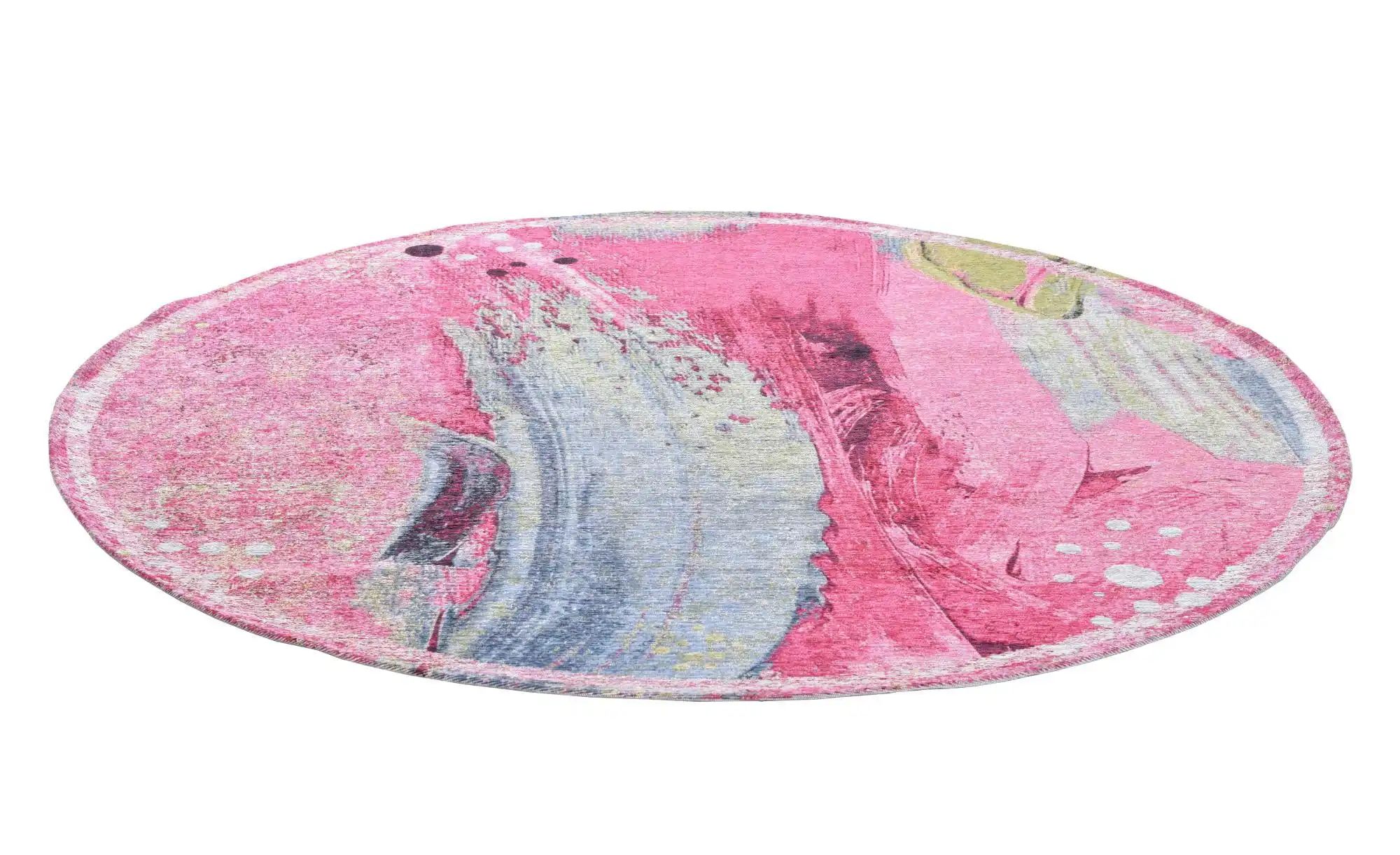 Thumbnail - Gino Falcone Teppich Cosima ¦ rosa/pink ¦ Baumwolle ¦ Maße (cm): B: 160 H: 0,3 Teppiche > Wohnteppiche - Höffner