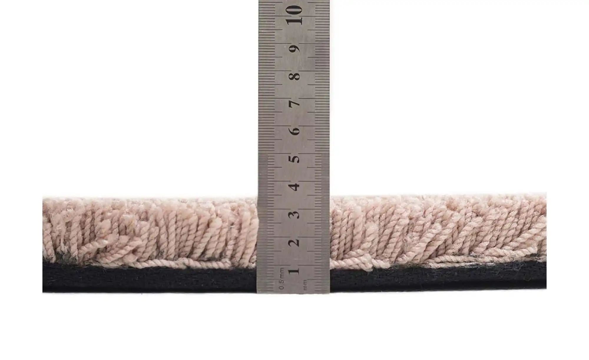 Tom Tailor Hochflorteppich  Cozy ¦ beige ¦ Synthetische Fasern ¦ Maße (cm): günstig online kaufen