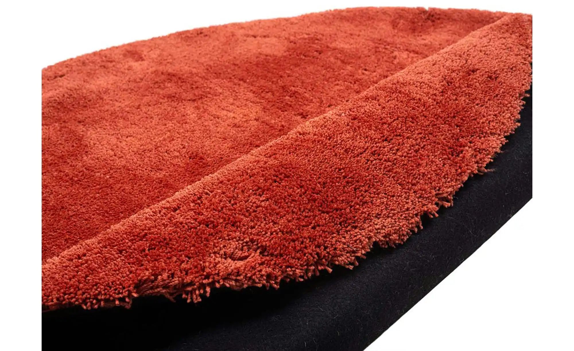 Thumbnail - Tom Tailor Hochflorteppich Cozy ¦ rot ¦ Synthetische Fasern ¦ Maße (cm): B: 190 H: 2,5 Teppiche > Einfarbige Teppiche -...