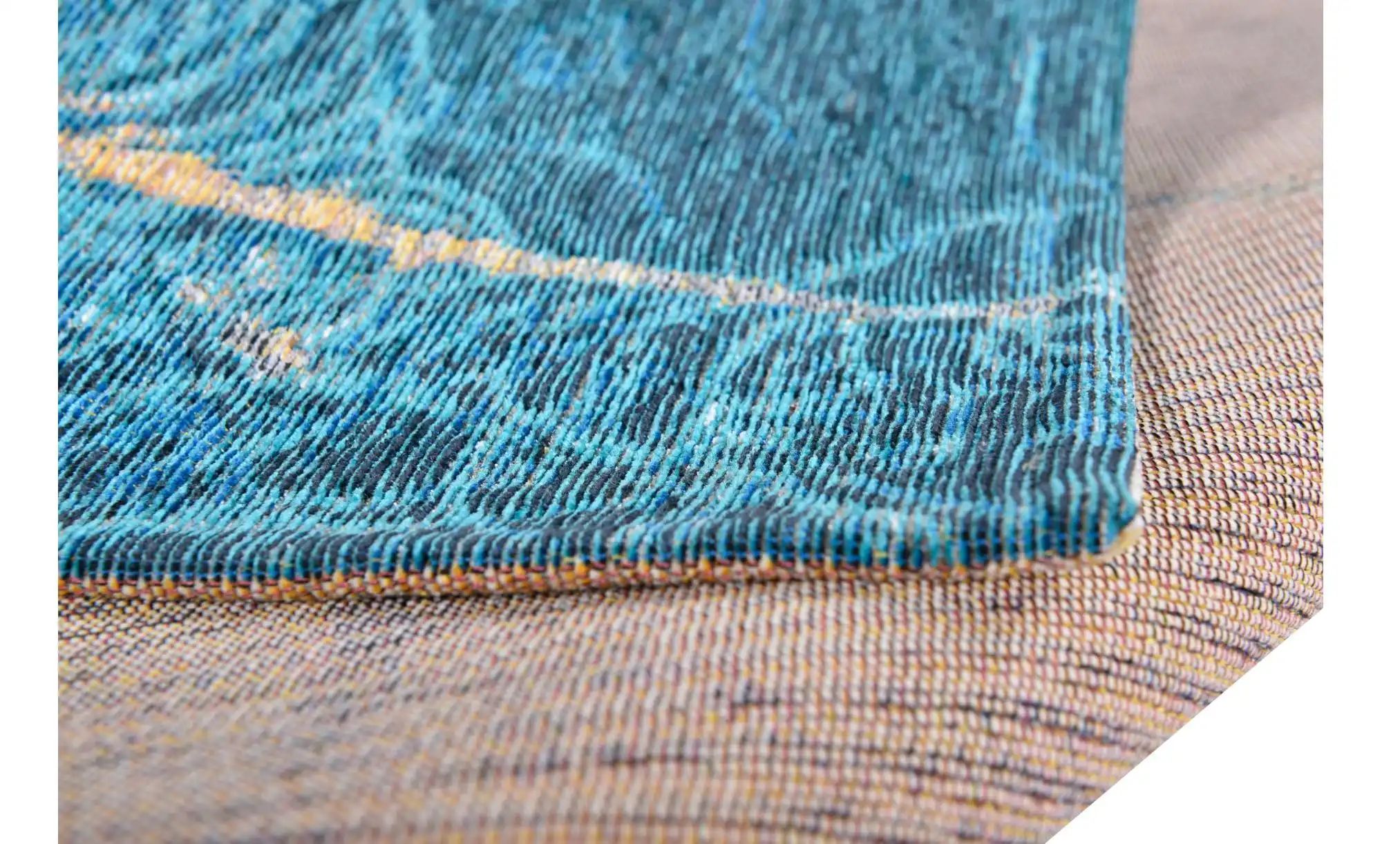 Thumbnail - Gino Falcone Teppich Cosima ¦ blau ¦ Synthetische Fasern ¦ Maße (cm): B: 130 H: 0,3 Teppiche > Wohnteppiche - Höffner