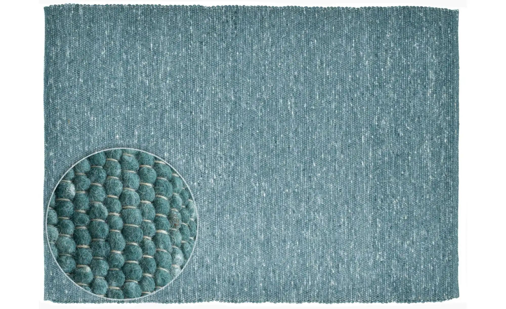 THEKO Wollteppich "Alpen" rechteckig 12 mm Höhe handgewebter Wendeteppich, günstig online kaufen