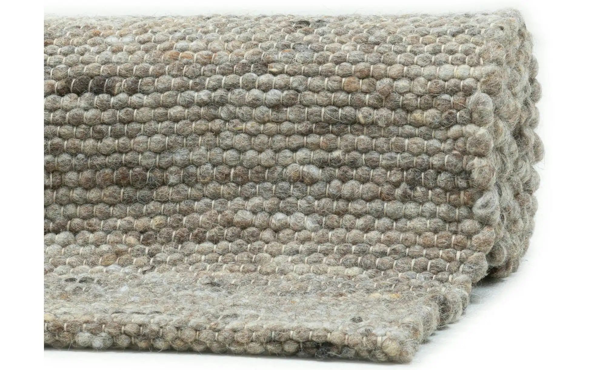 Thumbnail - THEKO Handwebteppich  Alpen ¦ braun ¦ Wolle ¦ Maße (cm): B: 40 H: 1,2 Teppiche > Wohnteppiche - Höffner