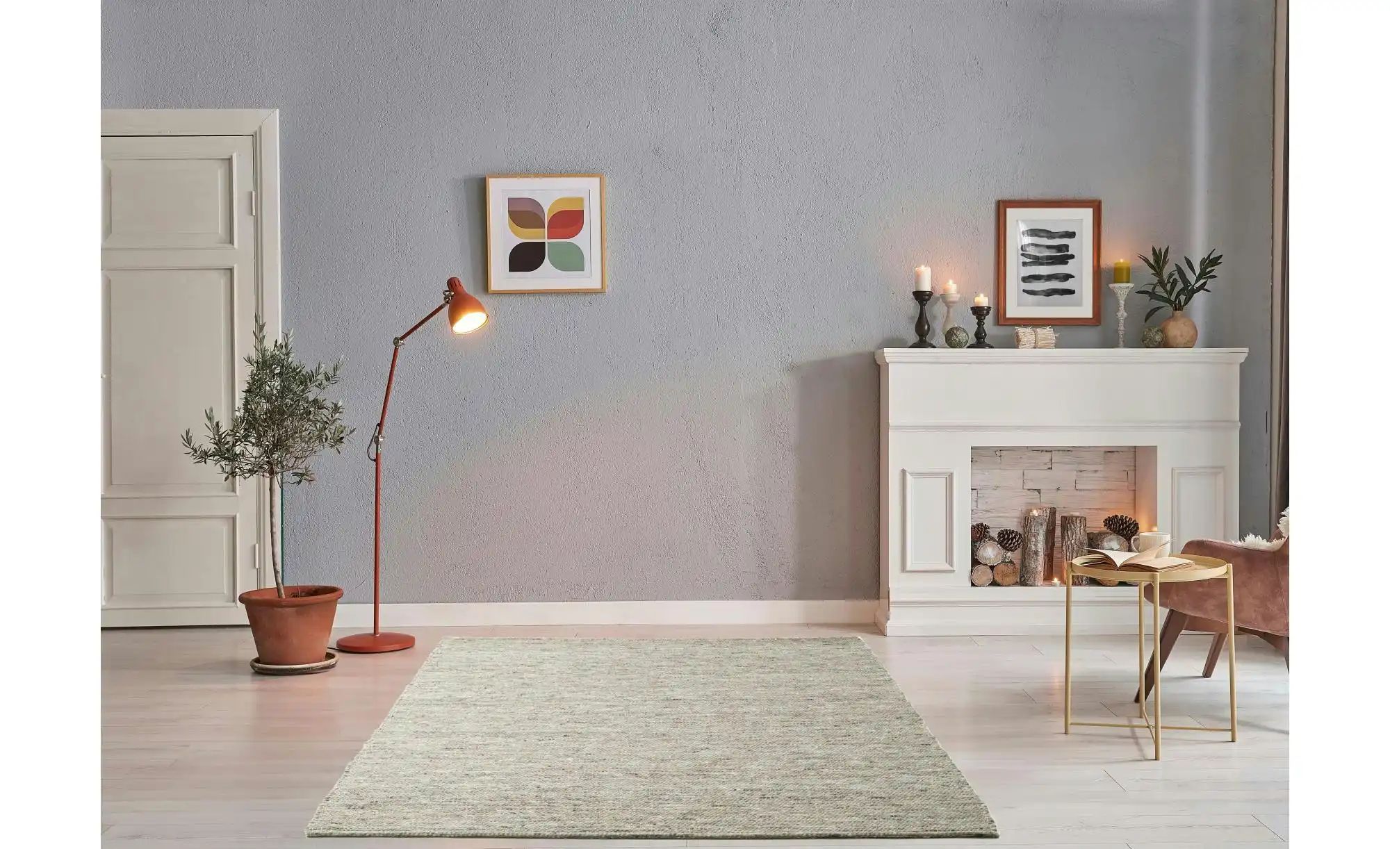 Thumbnail - THEKO Handwebteppich  Alpen ¦ braun ¦ Wolle ¦ Maße (cm): B: 40 H: 1,2 Teppiche > Wohnteppiche - Höffner