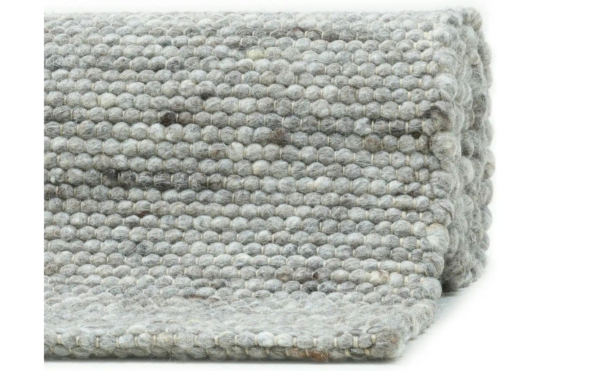 THEKO Wollteppich Alpen, rechteckig, Höhe: 12 mm, handgewebter Wendeteppich günstig online kaufen