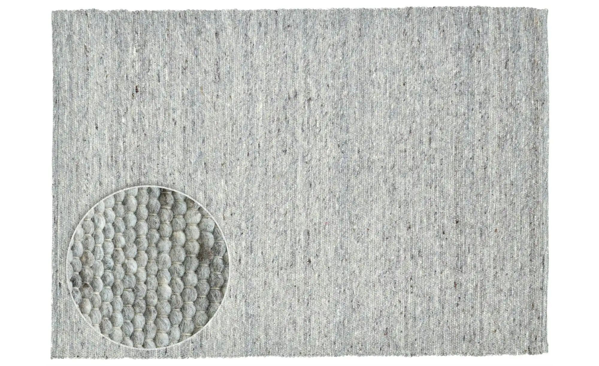 THEKO Wollteppich Alpen, rechteckig, Höhe: 12 mm, handgewebter Wendeteppich günstig online kaufen