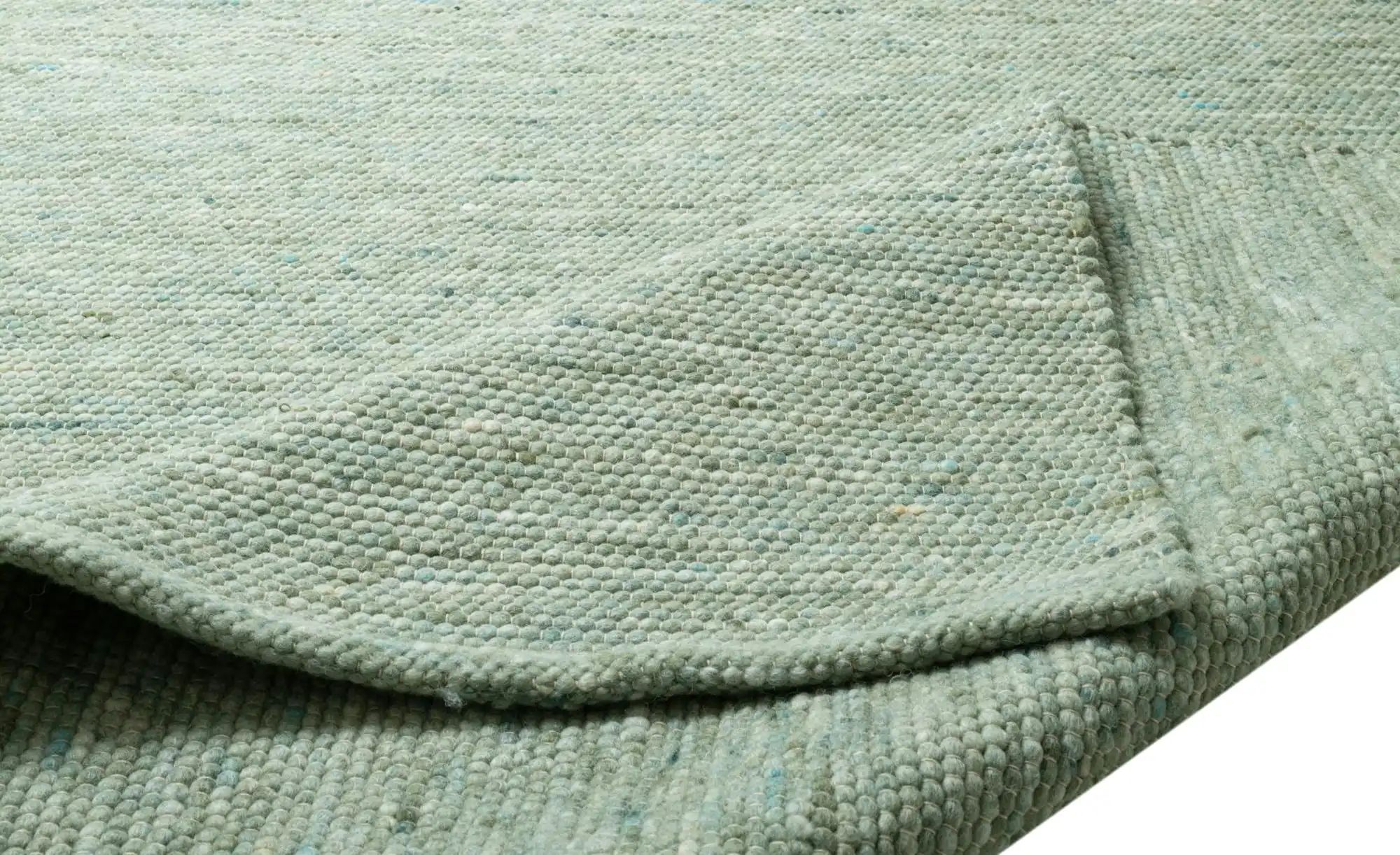 Thumbnail - THEKO Handwebteppich Alpen ¦ grün ¦ Wolle ¦ Maße (cm): B: 90 H: 1,2 Teppiche > Wohnteppiche - Höffner