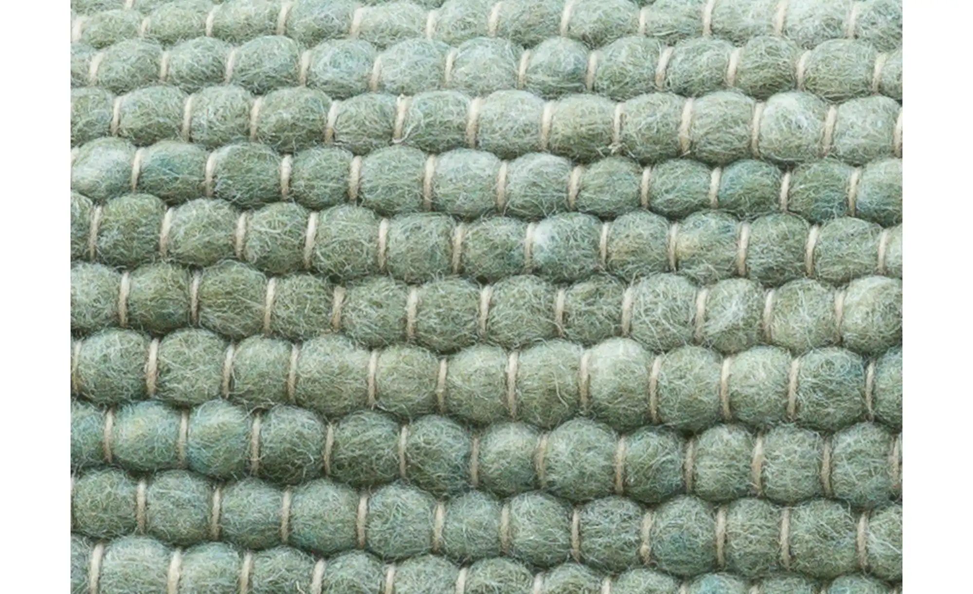 Thumbnail - THEKO Handwebteppich Alpen ¦ grün ¦ Wolle ¦ Maße (cm): B: 90 H: 1,2 Teppiche > Wohnteppiche - Höffner