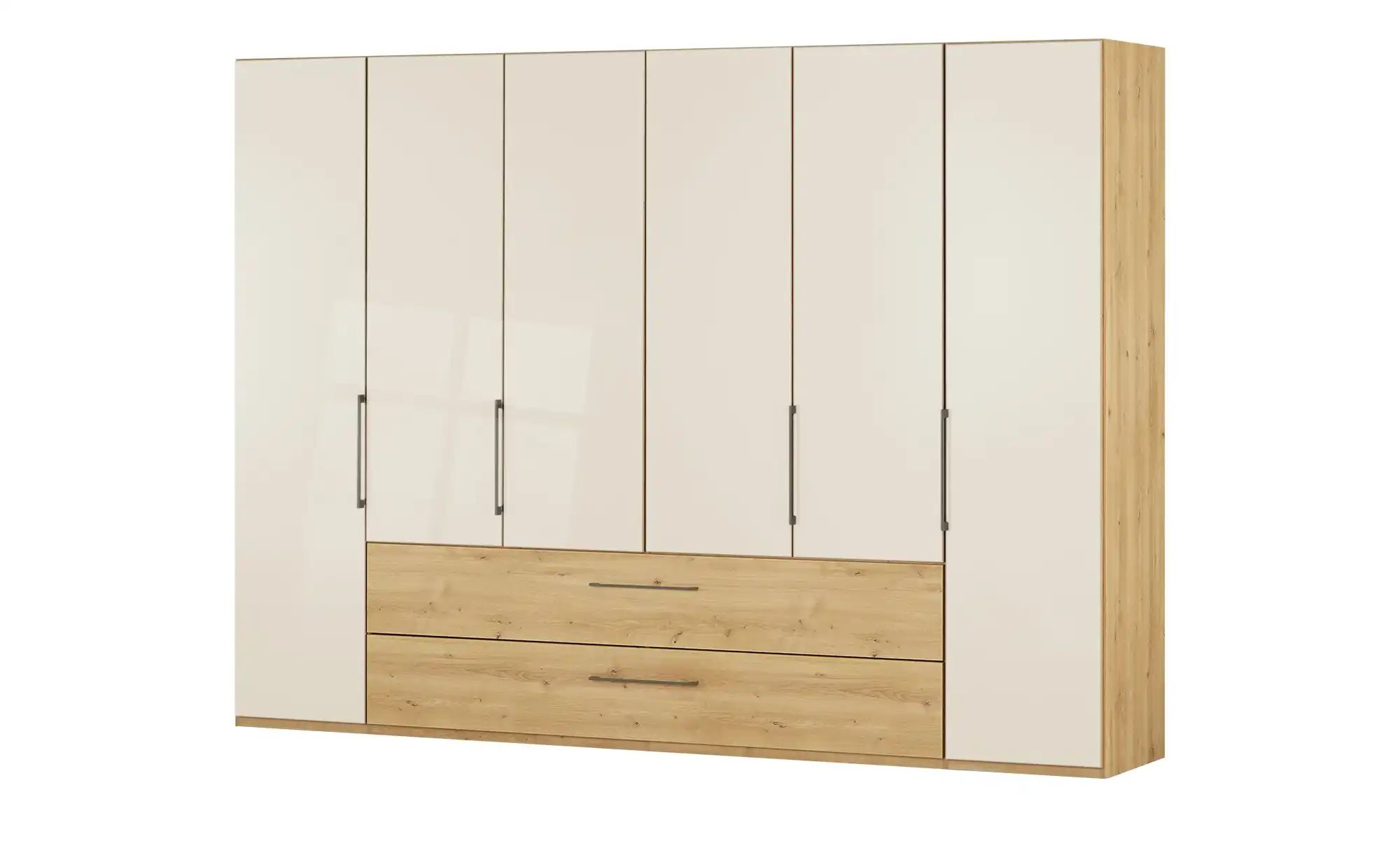 Gleittürenschrank mit Panoramaöffnung Marlon ¦ creme ¦ Maße (cm): B: 300 H: günstig online kaufen