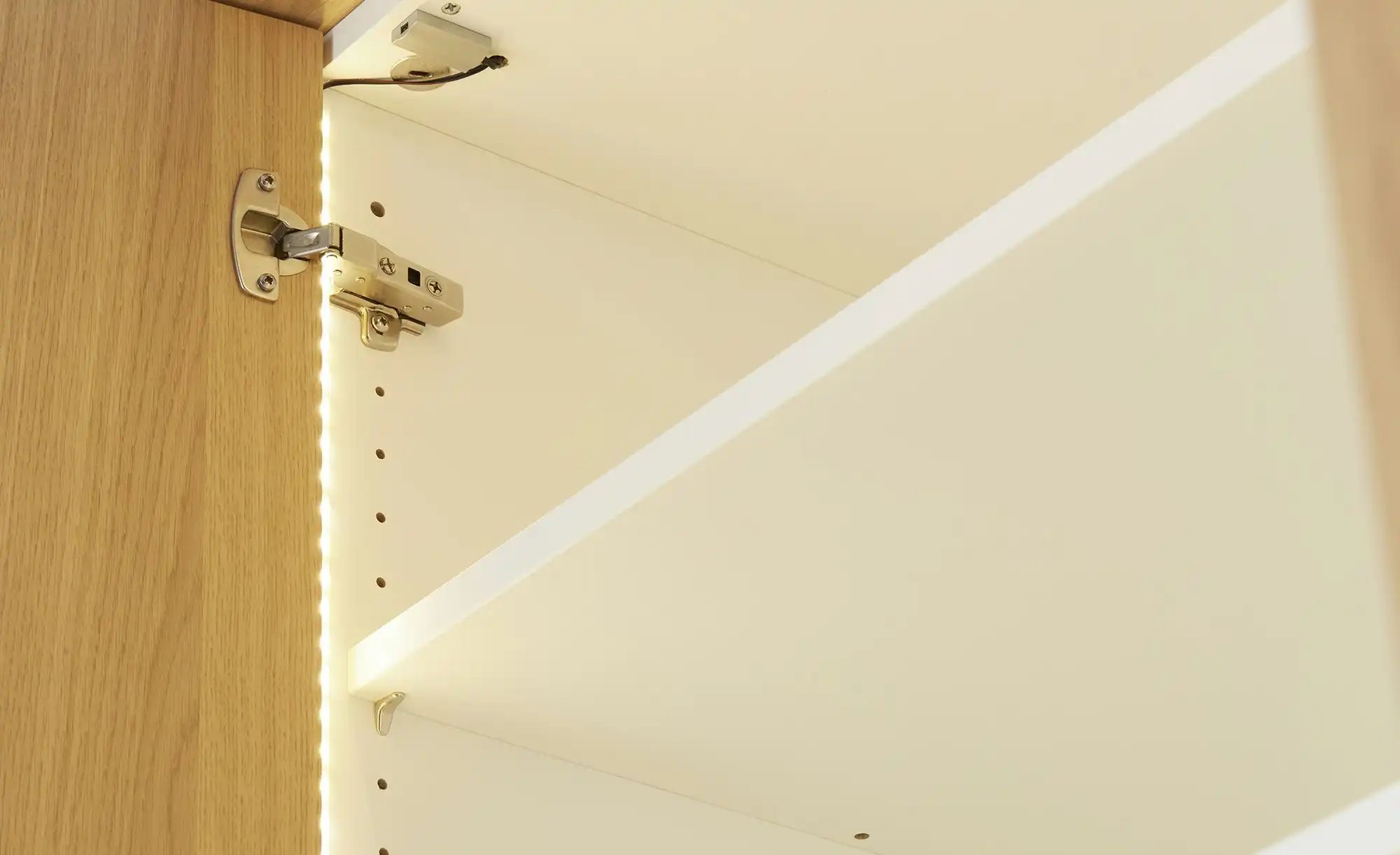 Wohnwert Drehtürenschrank  Korsika ¦ holzfarben ¦ Maße (cm): B: 273 H: 232, günstig online kaufen