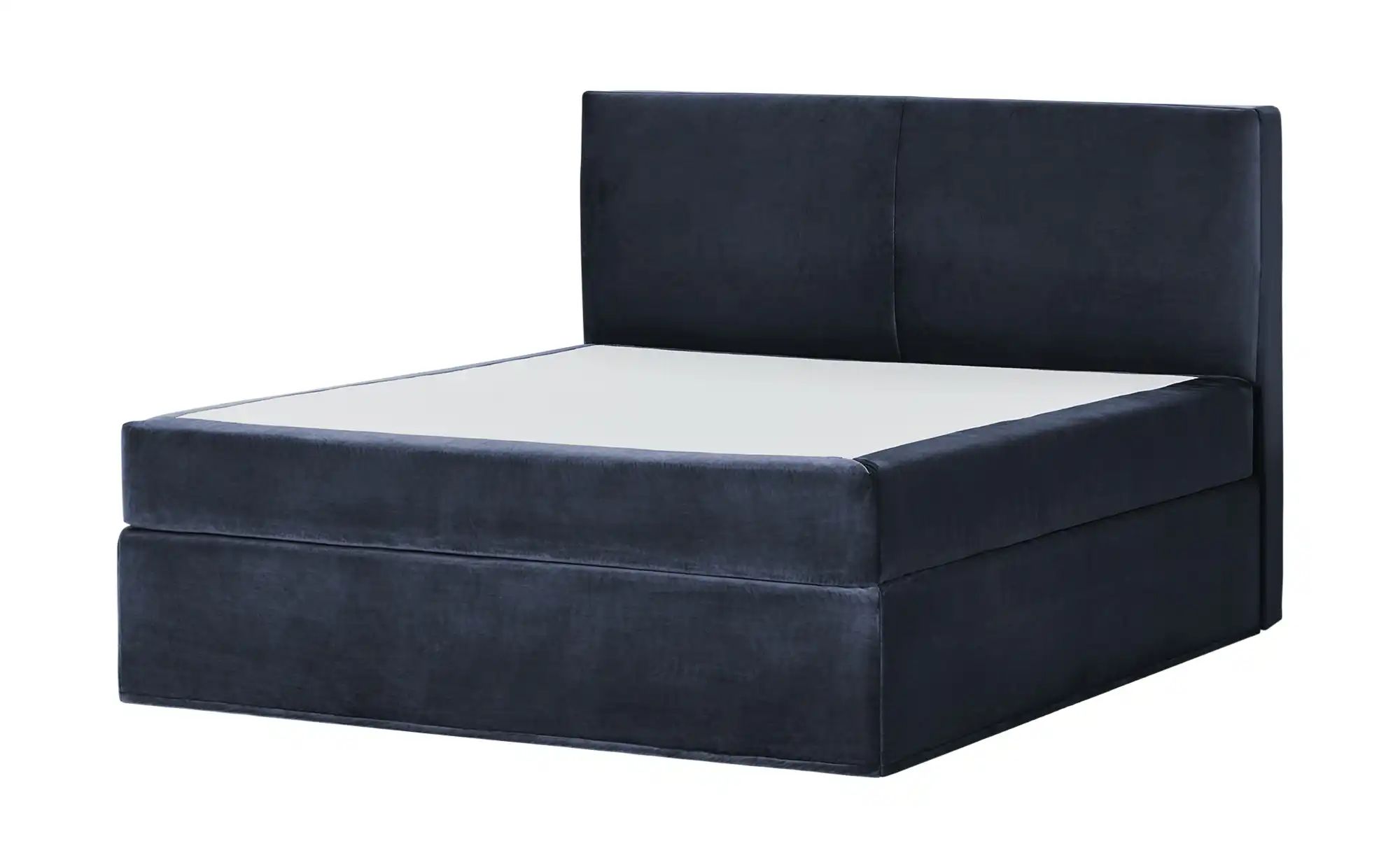 Thumbnail - Boxi Boxspringbett 160 x 200 cm Boxi Classic ¦ blau ¦ Maße (cm): B: 160 H: 125 Betten > Boxspringbetten > Boxspringbett...