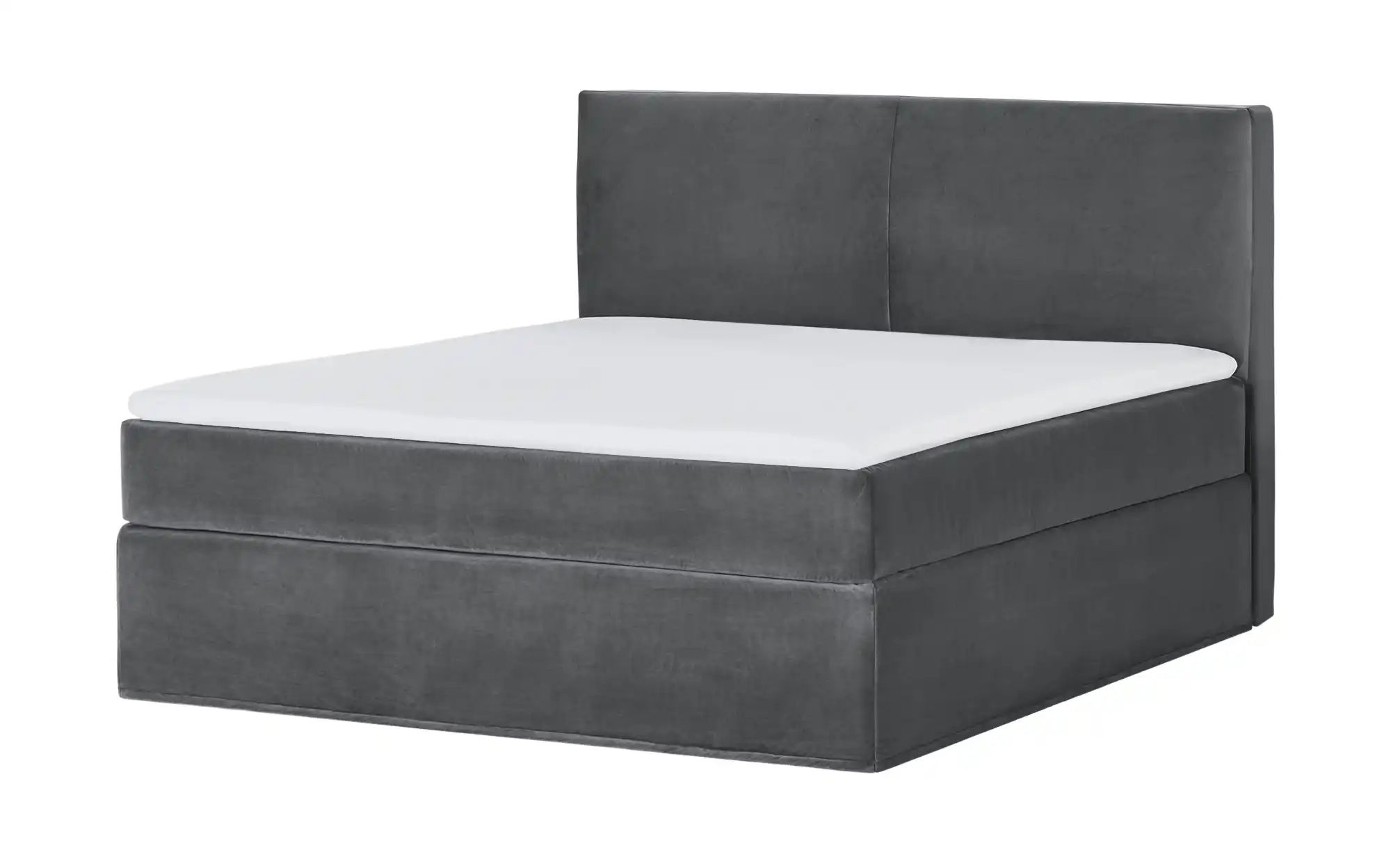 Thumbnail - Boxi Boxspringbett 160 x 200 cm  Boxi Classic ¦ grau ¦ Maße (cm): B: 160 H: 125 Betten > Boxspringbetten - Höffner