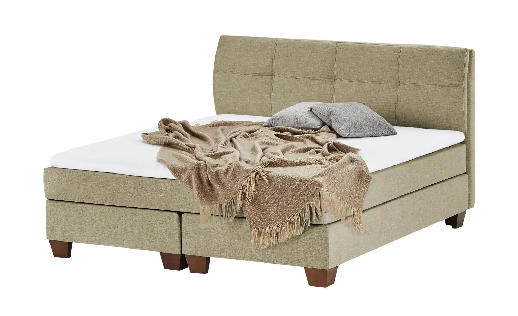 SKAGEN BEDS Boxspringbett  Vegg ¦ beige ¦ Maße (cm): B: 165 H: 112,5 Betten günstig online kaufen