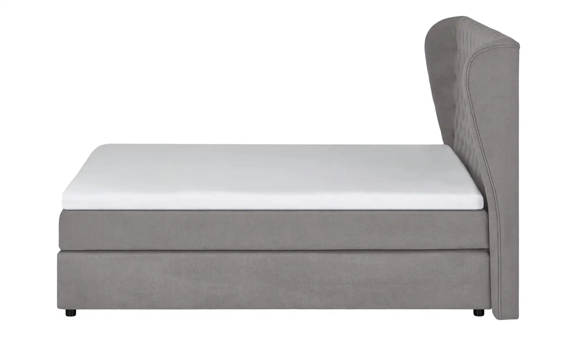 smart Boxspringbett  Queen ¦ grau ¦ Maße (cm): B: 156 H: 133 T: 212 Betten günstig online kaufen