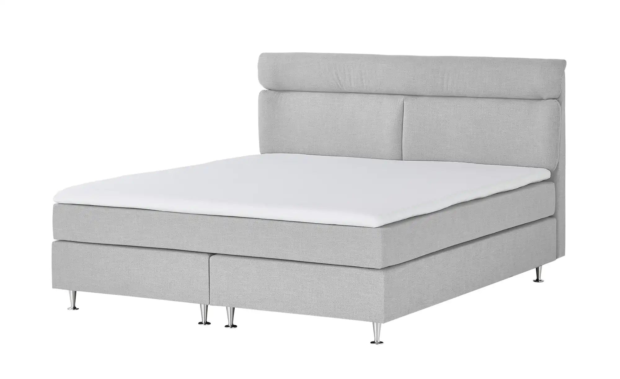 Boxspringbett  Fero ¦ grau ¦ Maße (cm): B: 151 H: 105,5 Betten > Einzelbett günstig online kaufen