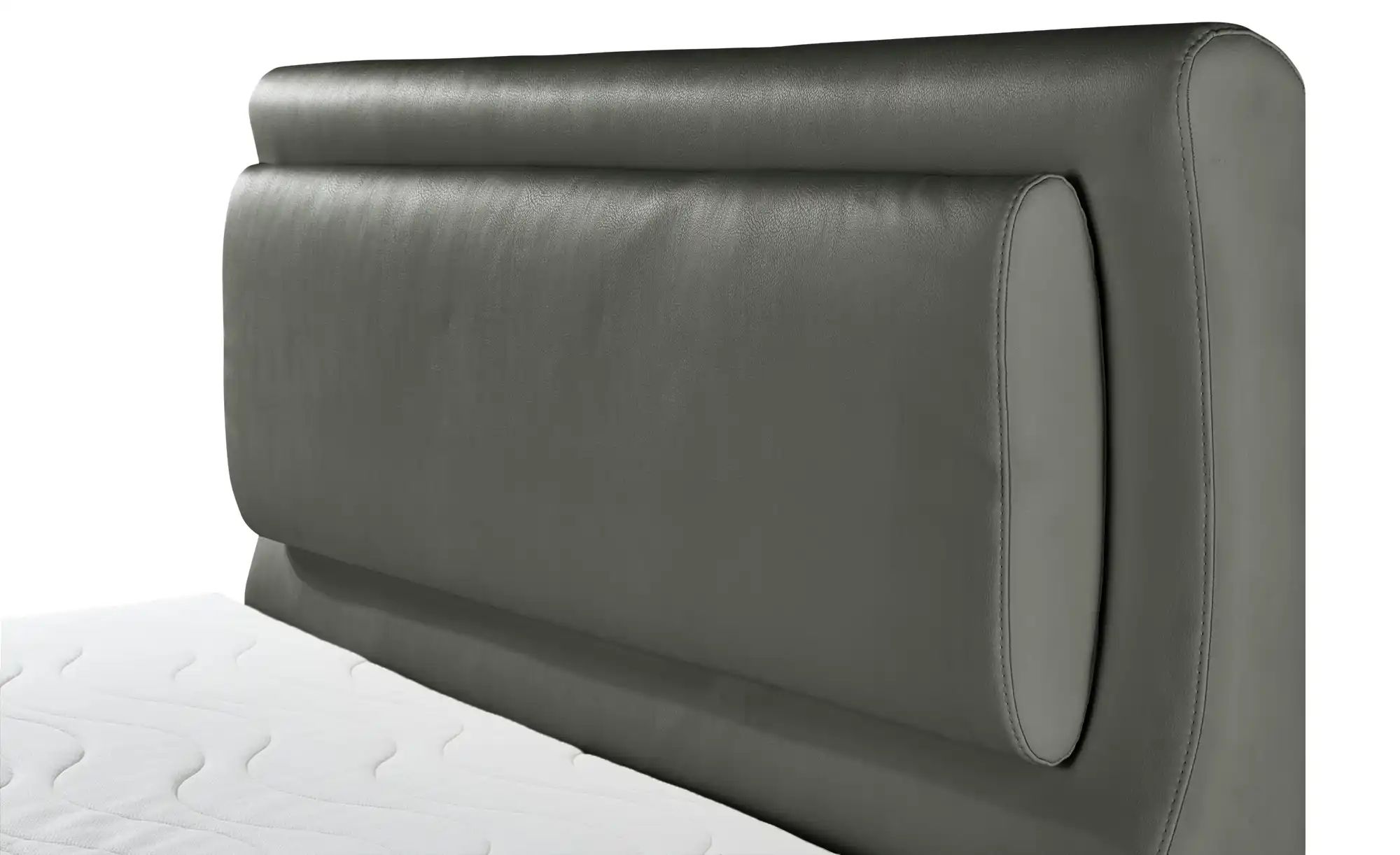 Thumbnail - Boxspringbett Gorge ¦ grau ¦ Maße (cm): B: 200 H: 118 Betten > Boxspringbetten > Boxspringbetten 200x200 - Höffner