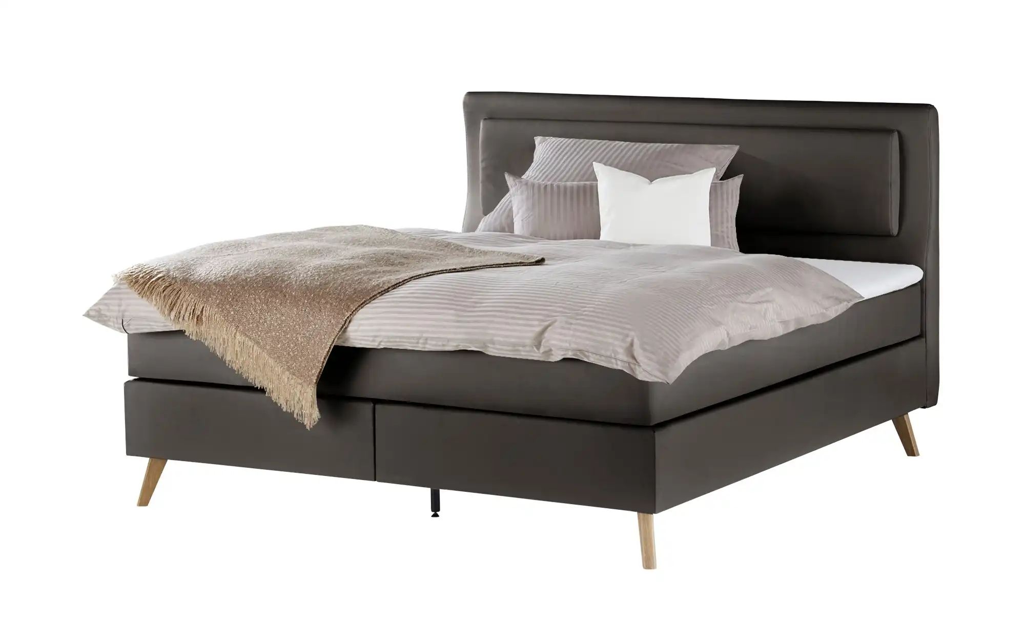 Boxspringbett  Gorge ¦ braun ¦ Maße (cm): B: 200 H: 118 Betten > Boxspringb günstig online kaufen