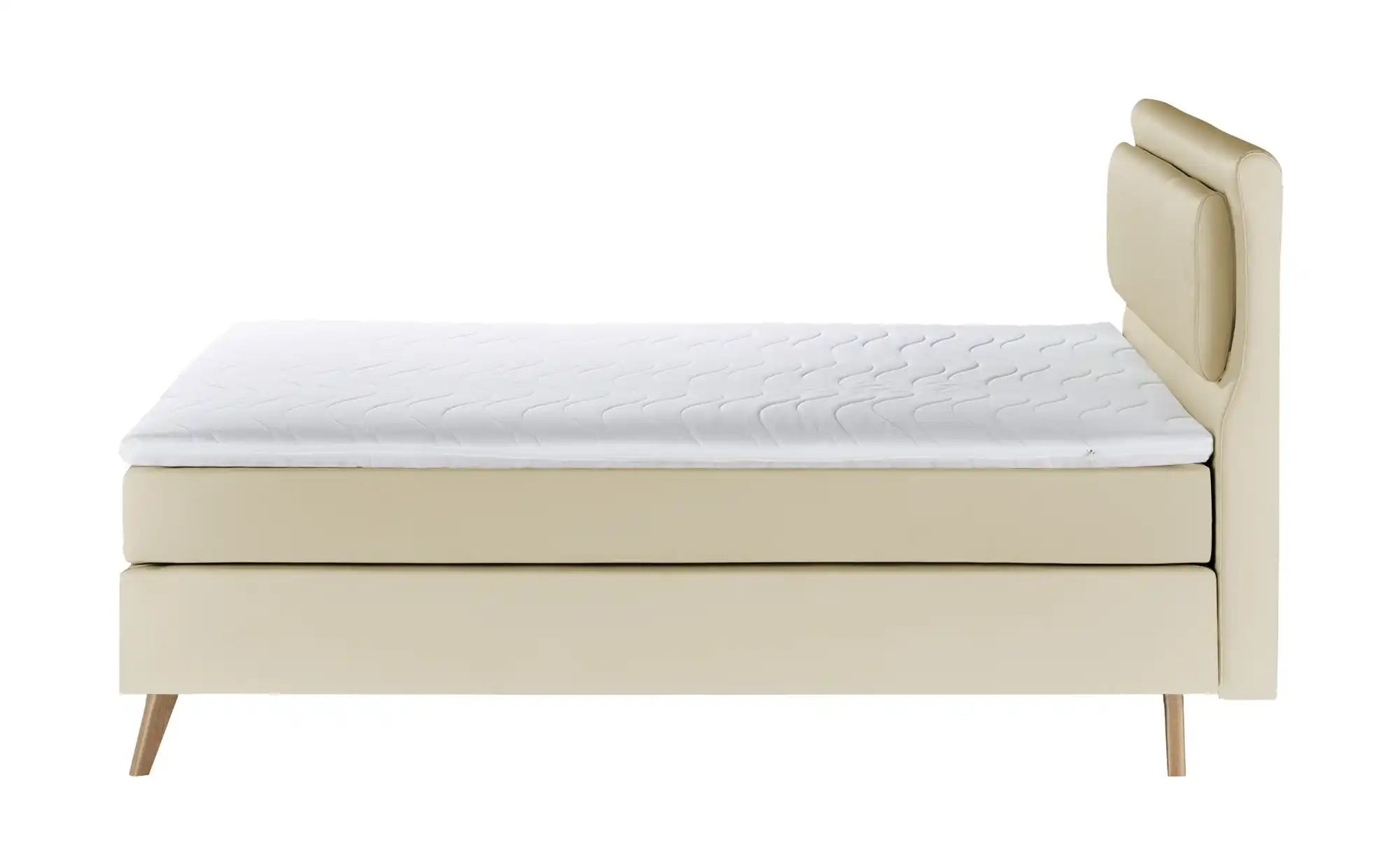 Boxspringbett  Gorge ¦ beige ¦ Maße (cm): B: 160 H: 118 Betten > Boxspringb günstig online kaufen