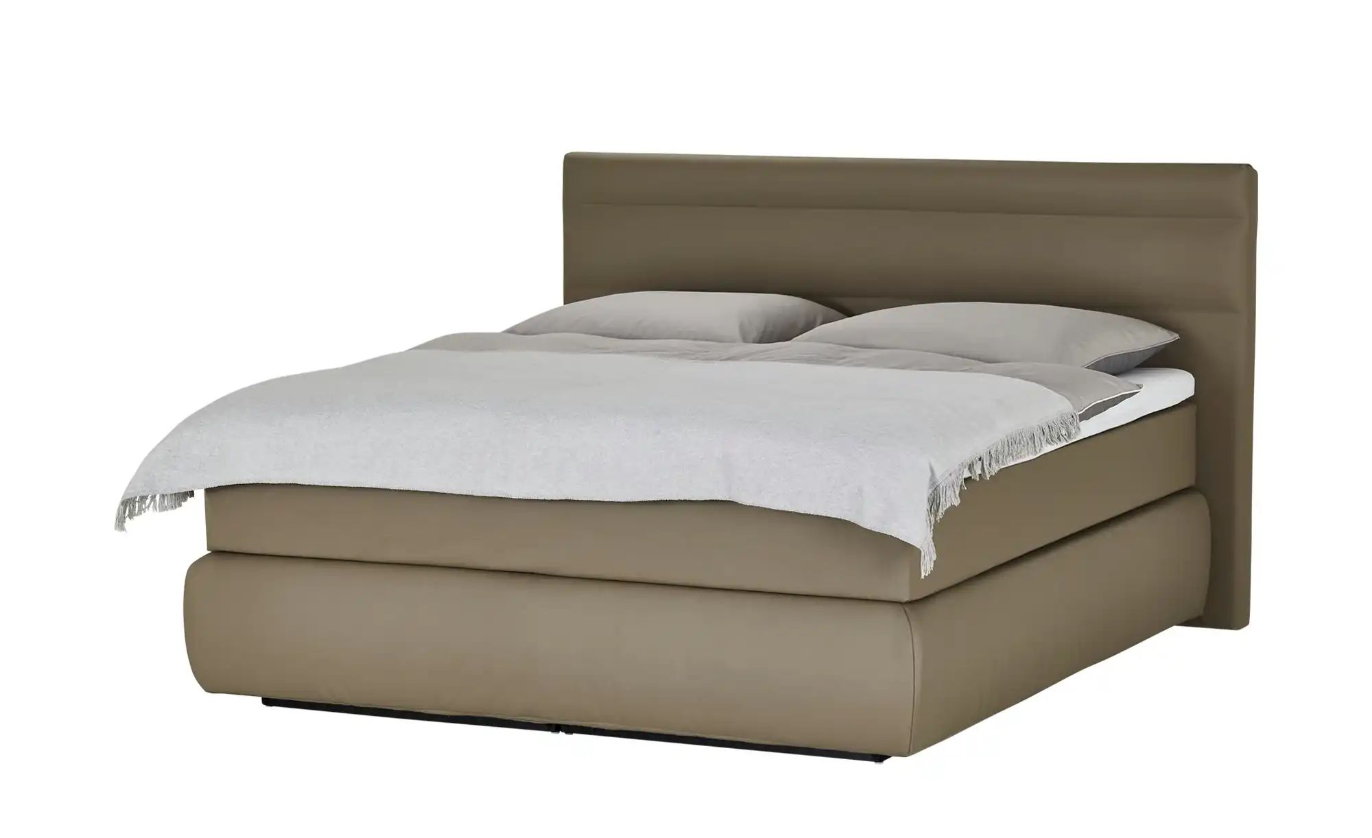 Wohnwert Boxspringbett   Dormian Bolge High ¦ beige ¦ Maße (cm): B: 220 H: günstig online kaufen