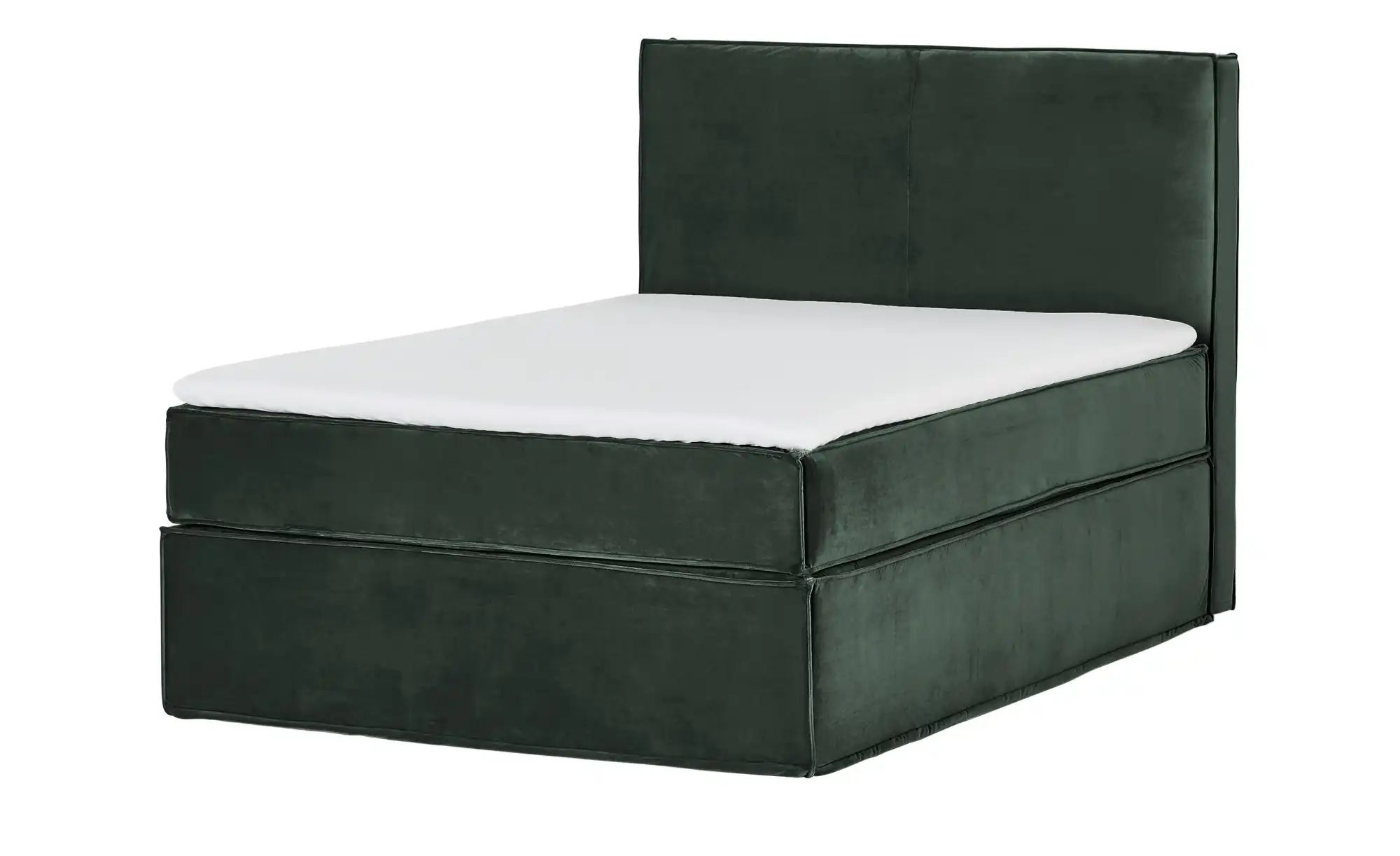 Boxi Boxspringbett 140 x 200 cm mit trendigem Keder Boxi Urban ¦ grün ¦ Maß günstig online kaufen